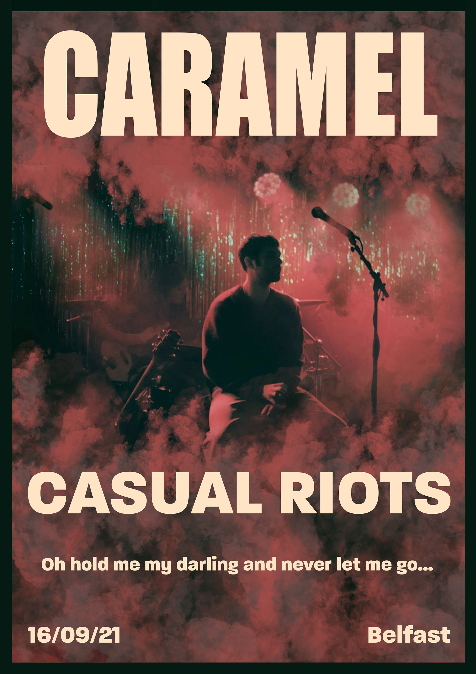 concept Poster for the song Caramel by the Casual Riots