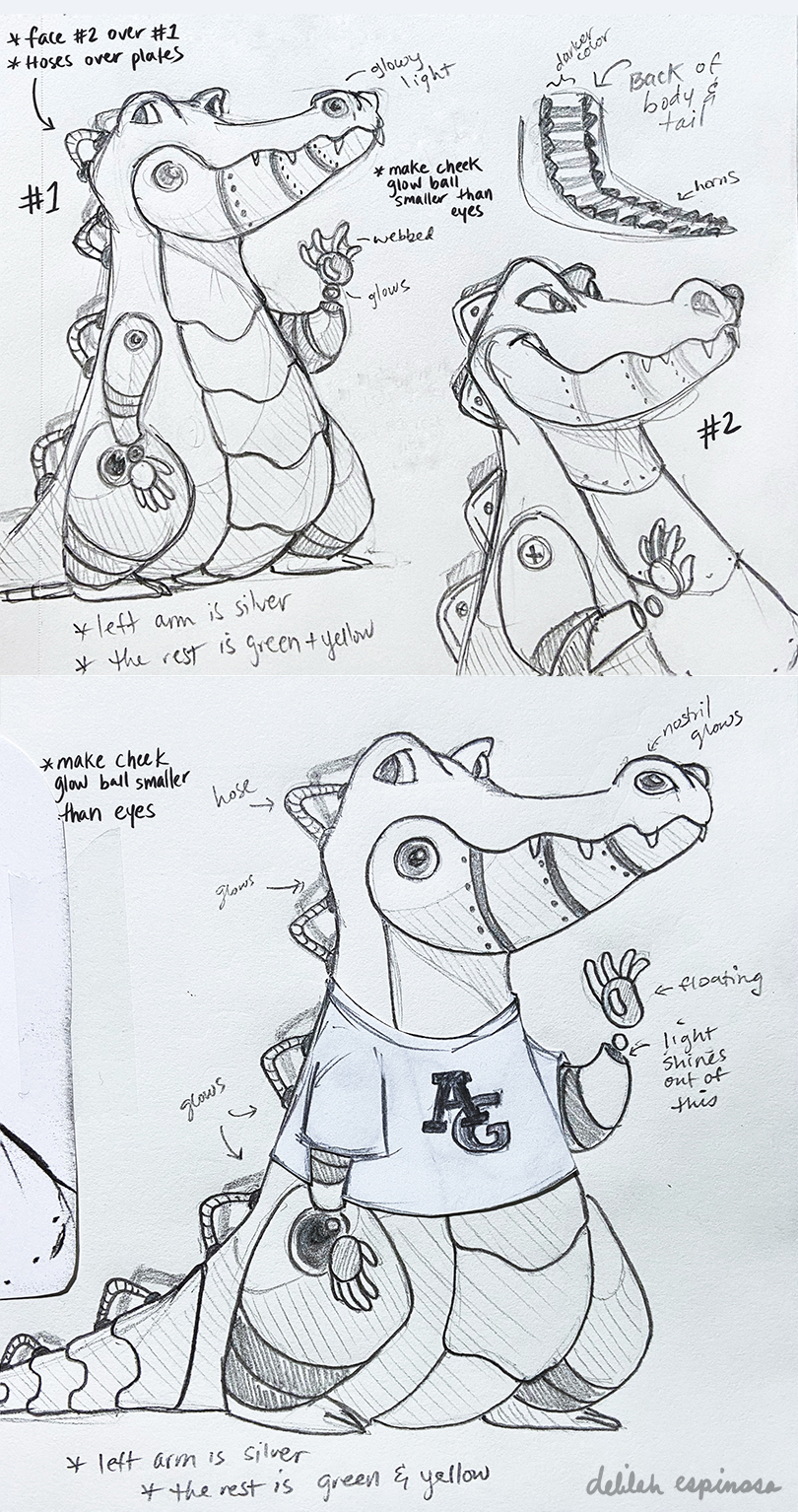 Alli Gator concepts