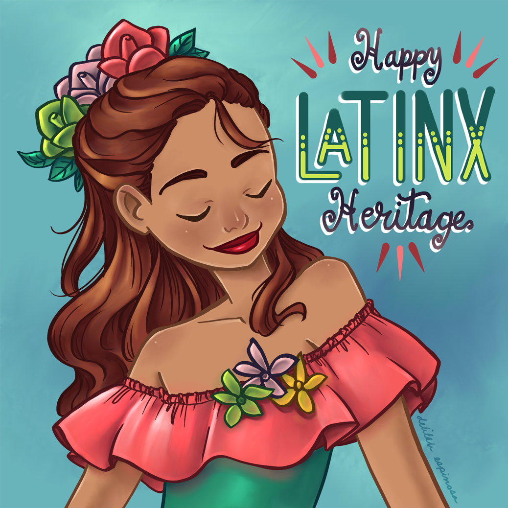 Latinx heritage month support and celebration