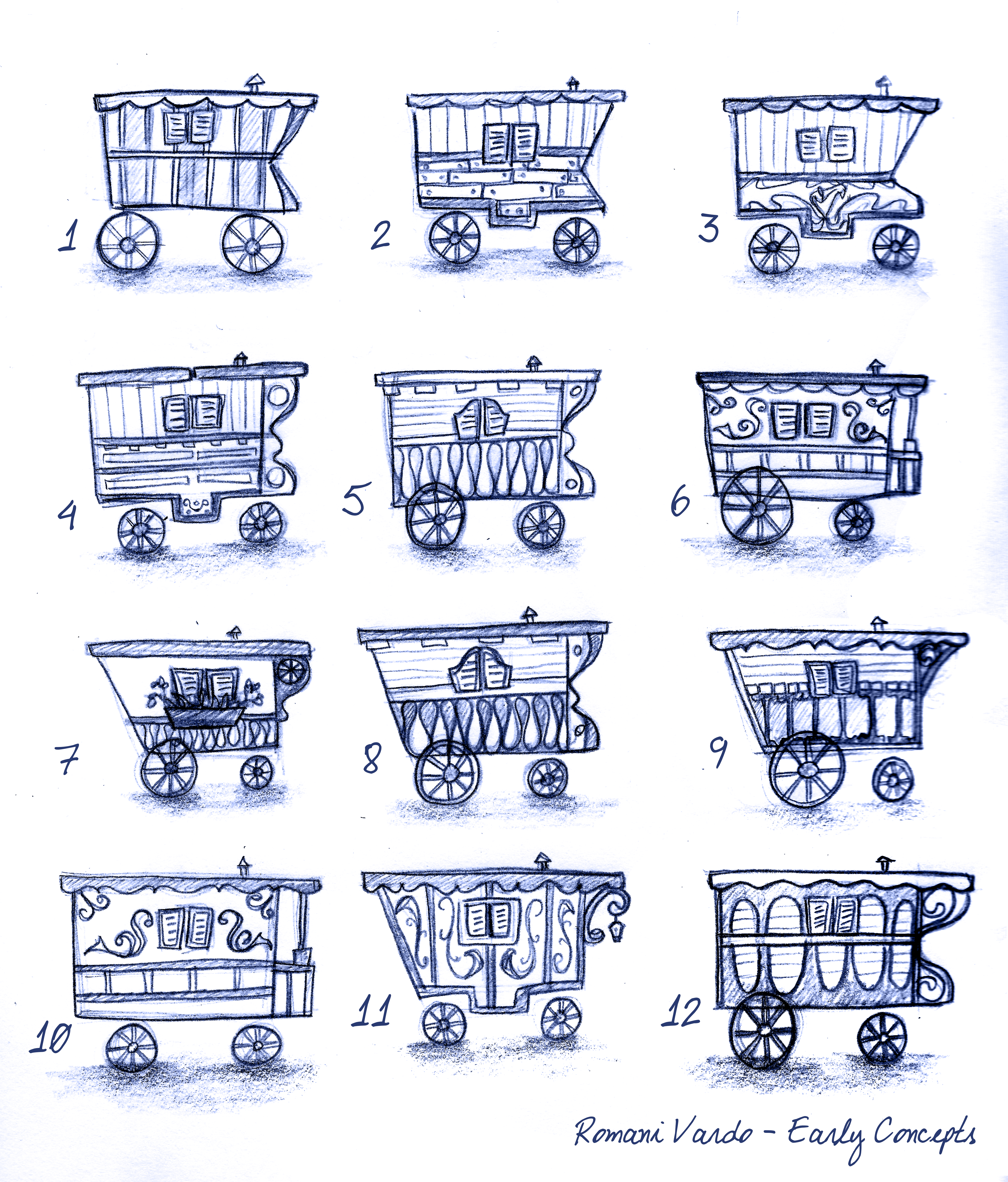 "Somni" Romani vardo concepts