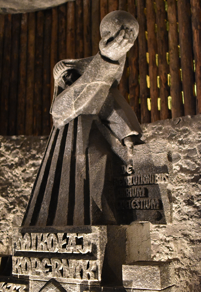 Nicolas Copernicus statue