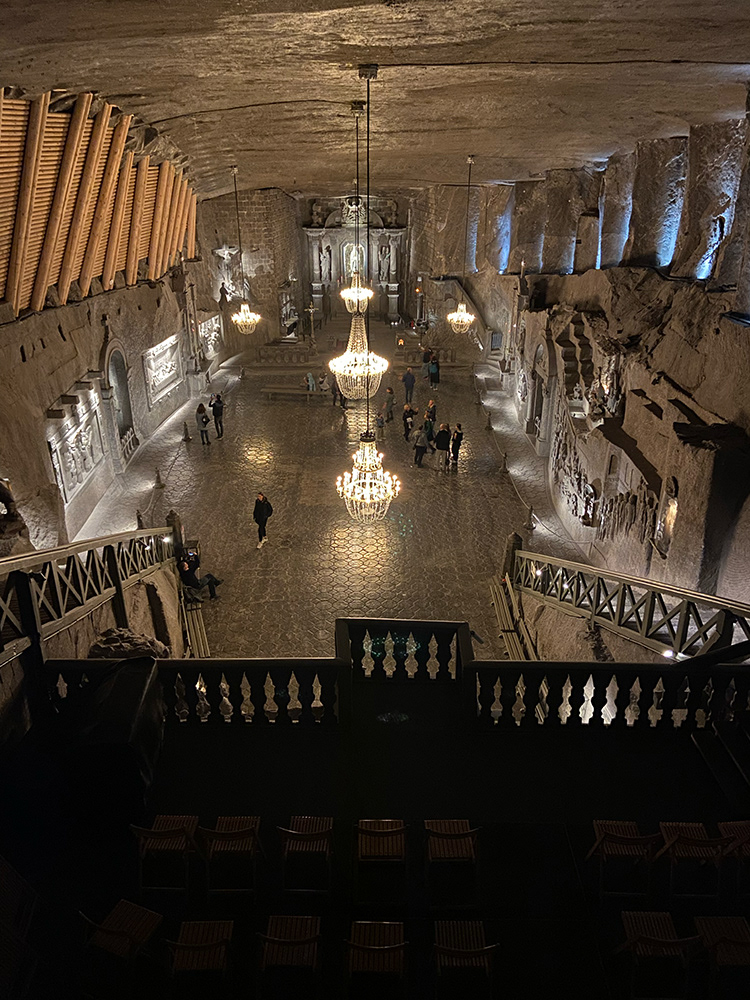 Chapel - Wieliczka salt mine / miniera e kripës Wieliczka