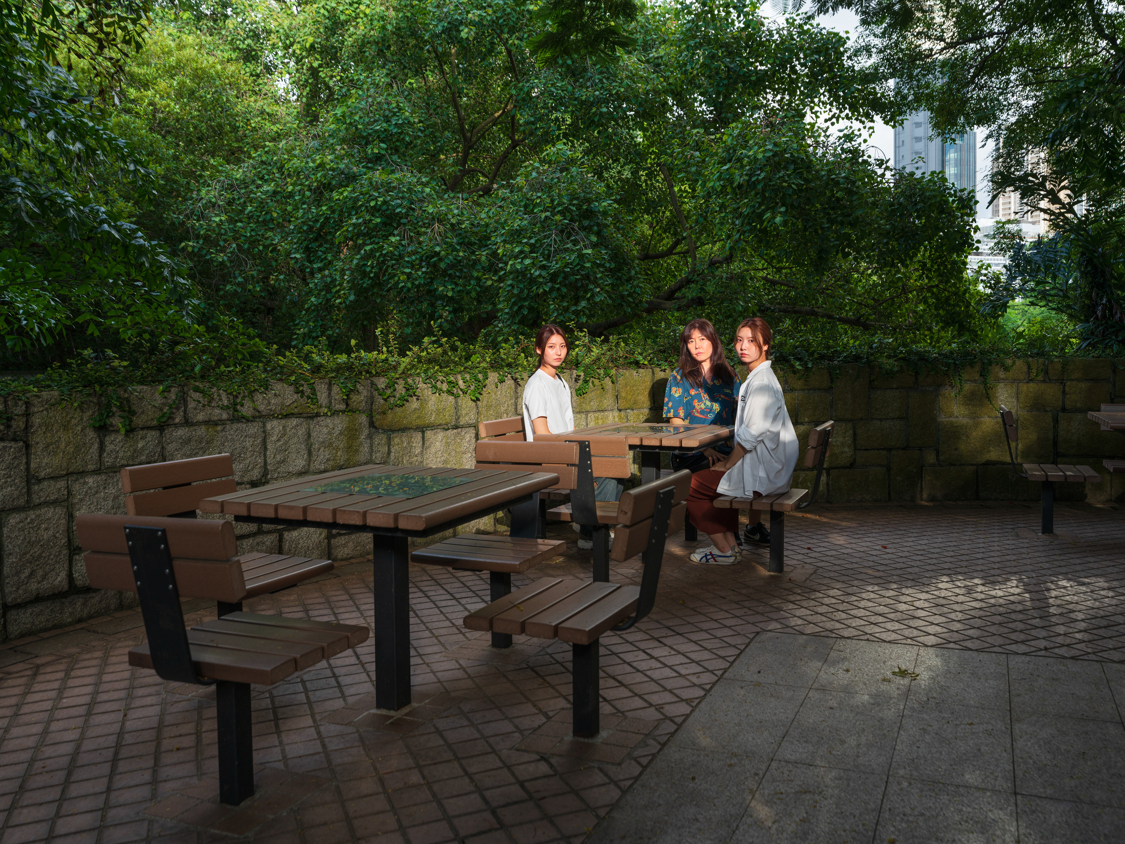 시온,가온 그리고 소윤, 2024, Archival Pigment Print