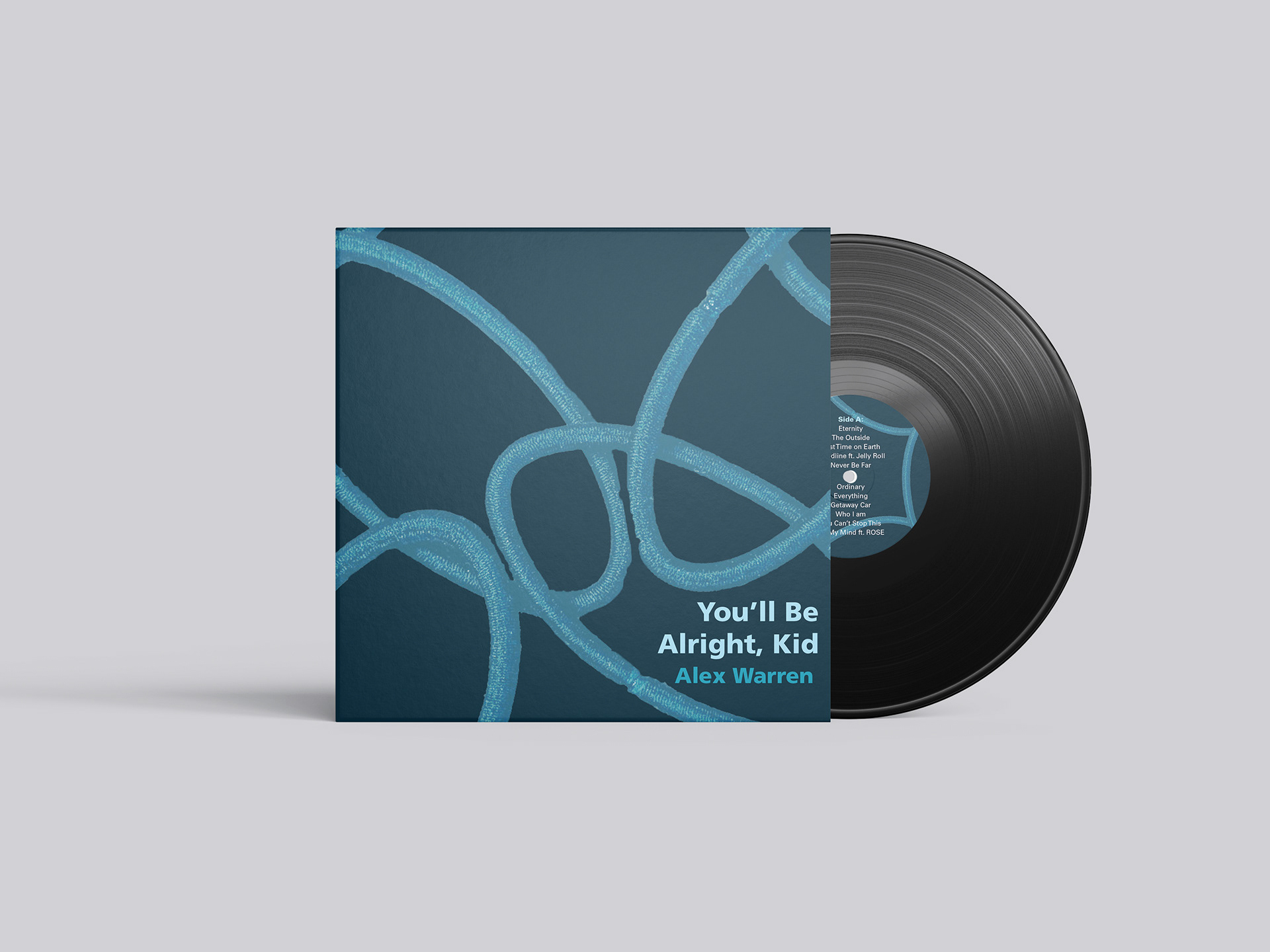 Alex Warren "You'll Be Alright, Kid" front album cover