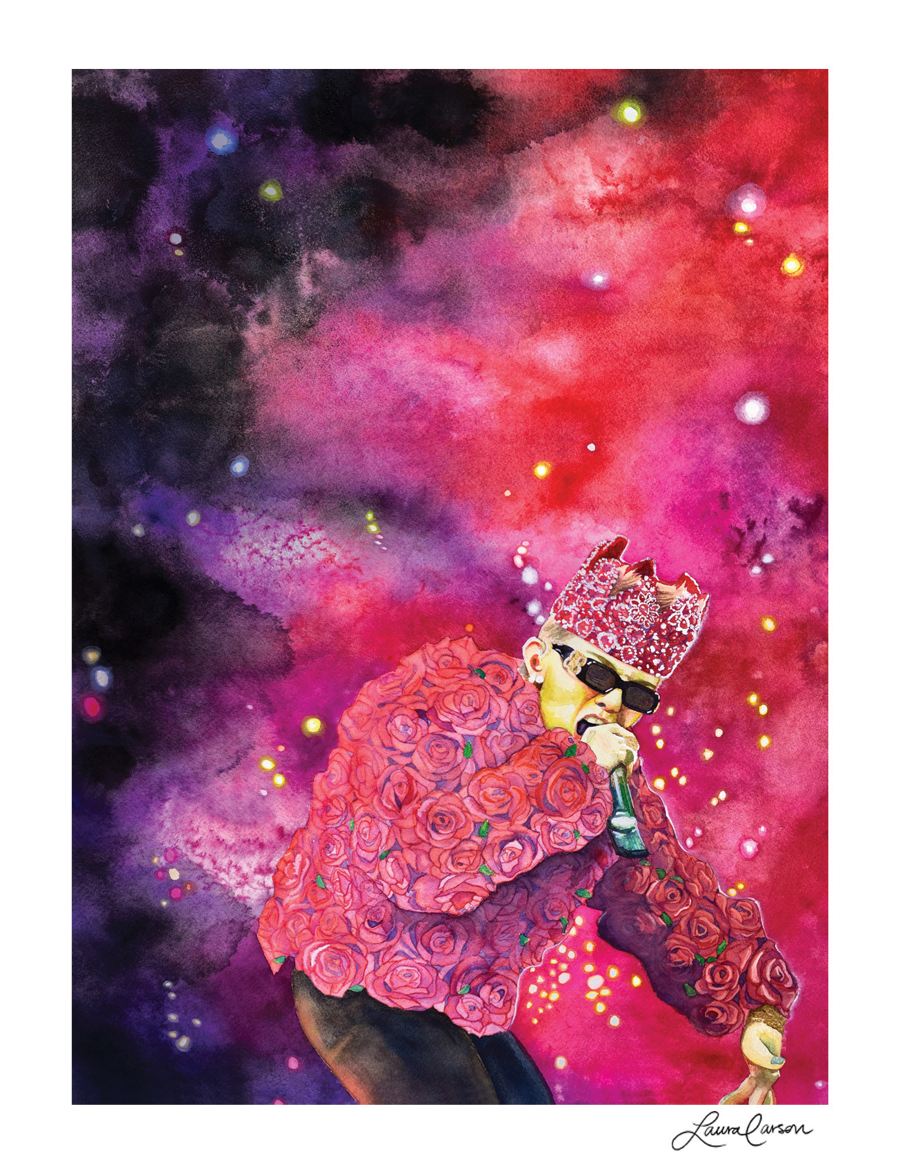 "G-Dragon" watercolor