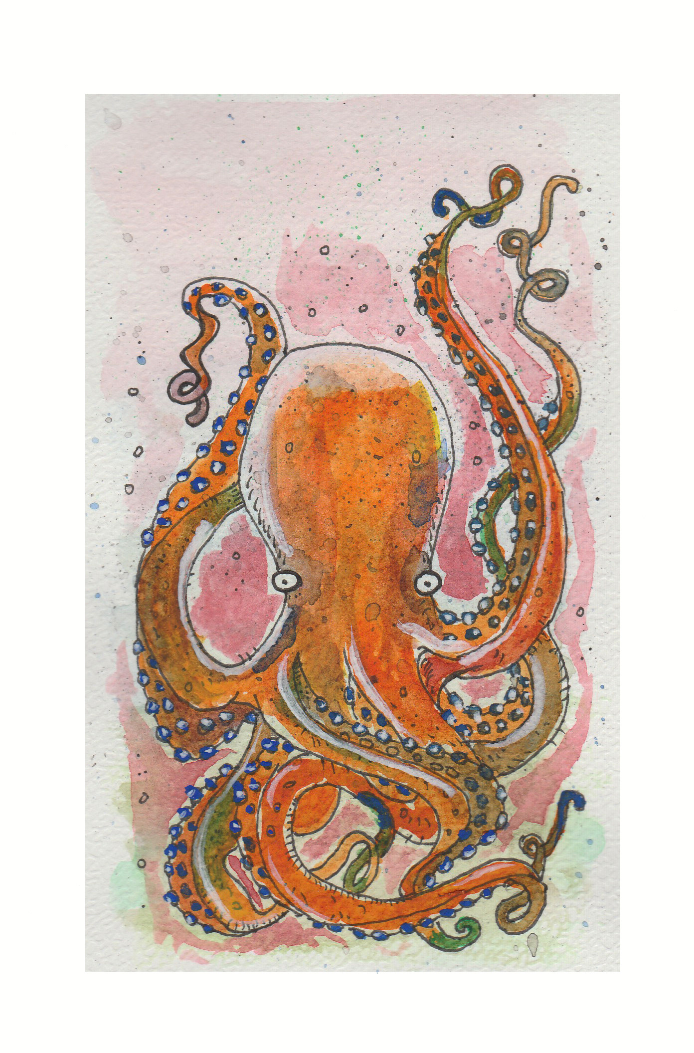 Octopus | A5 | Sold