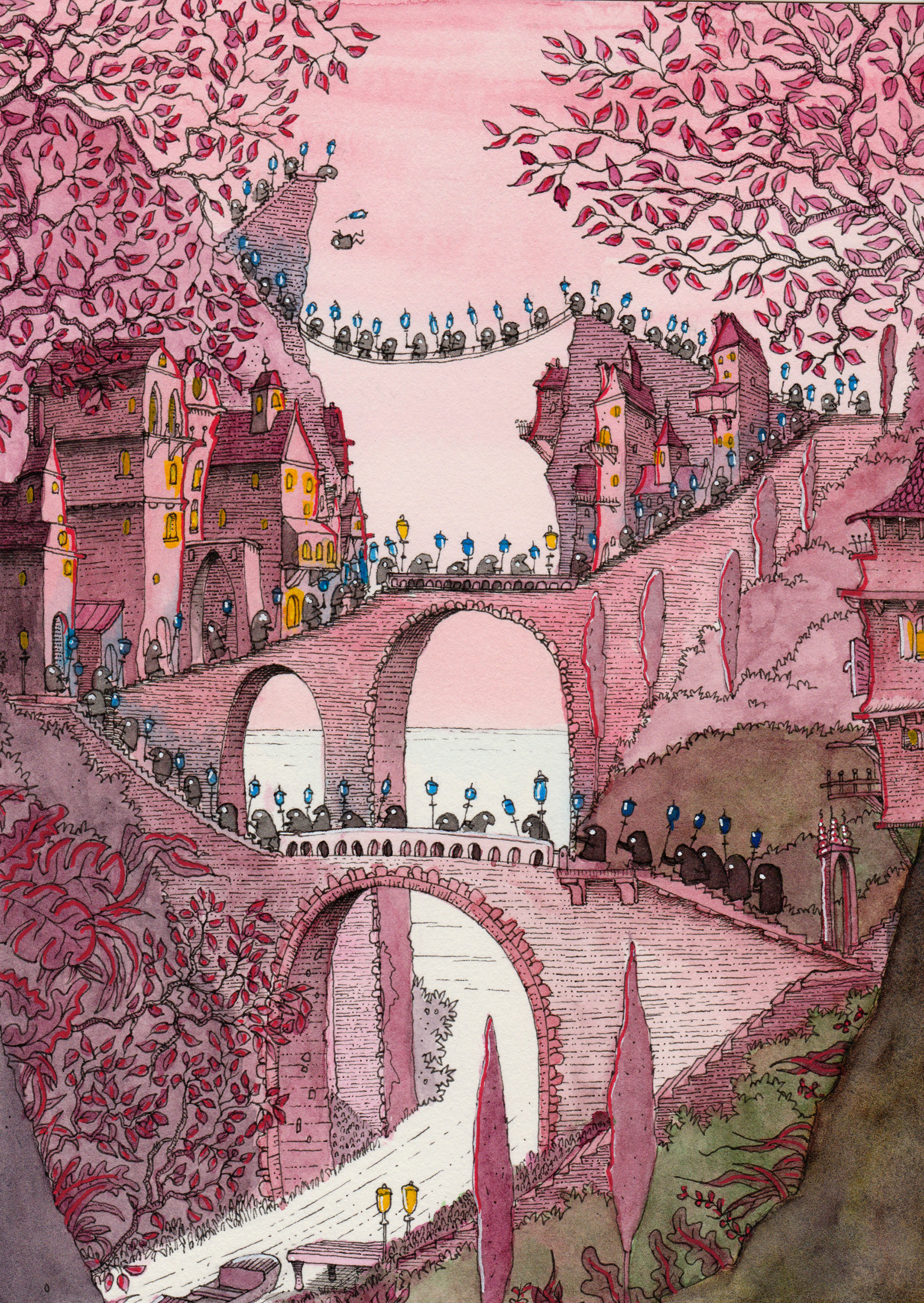 The Procession | A4 | € 145,00