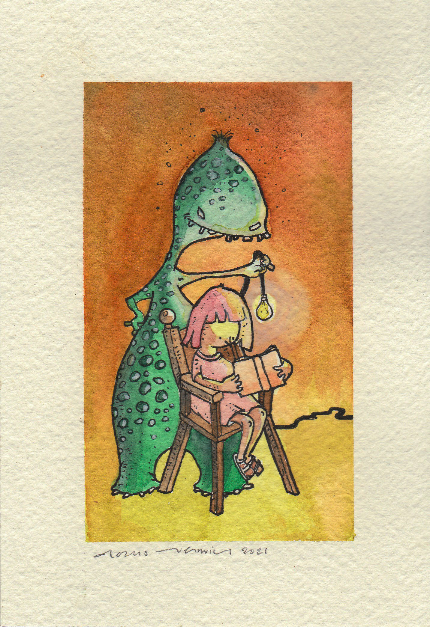 Summer monsters 3 | A5 | € 85,00