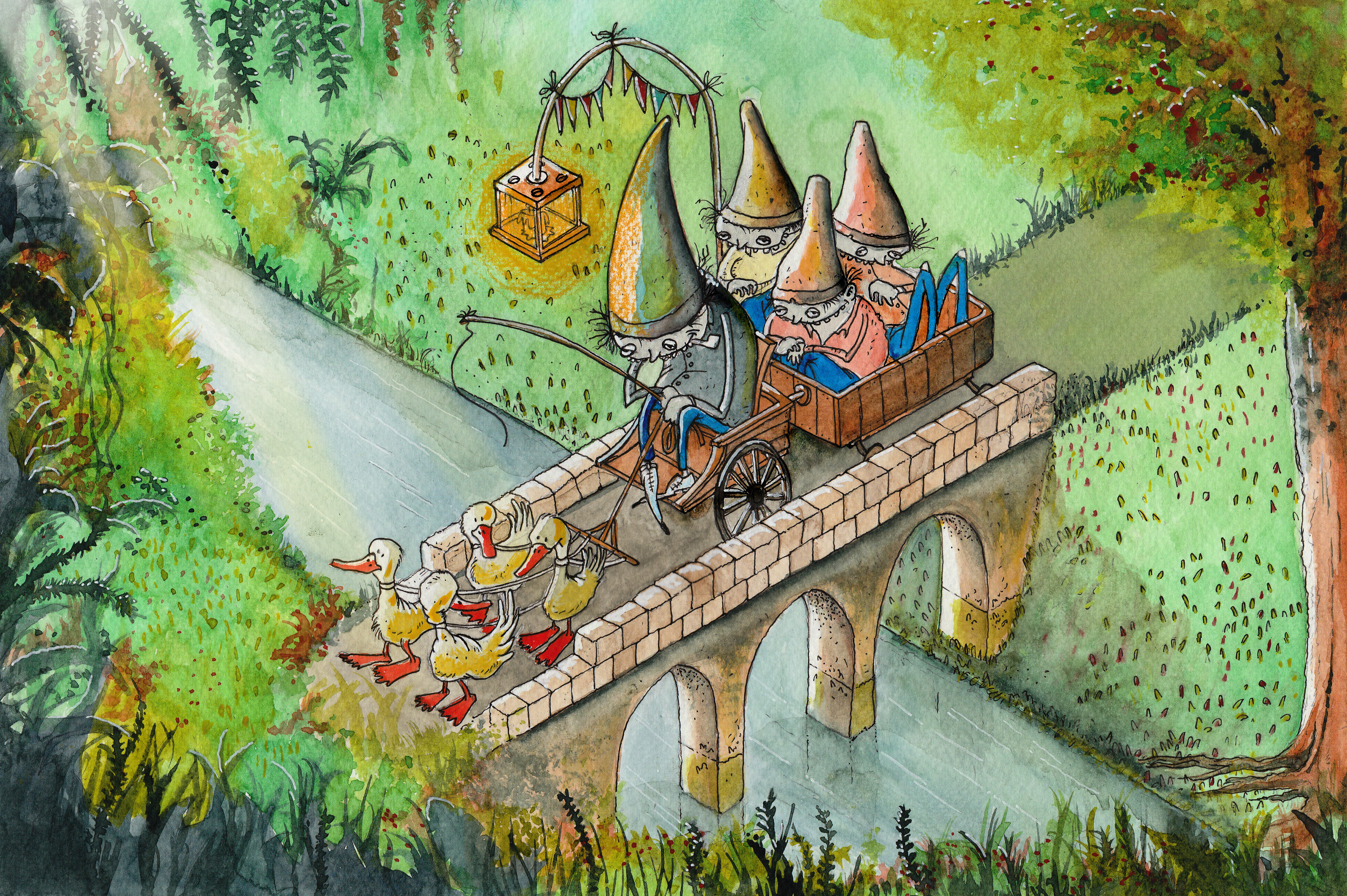 The dogcar | 360 x 250 mm | € 185,00