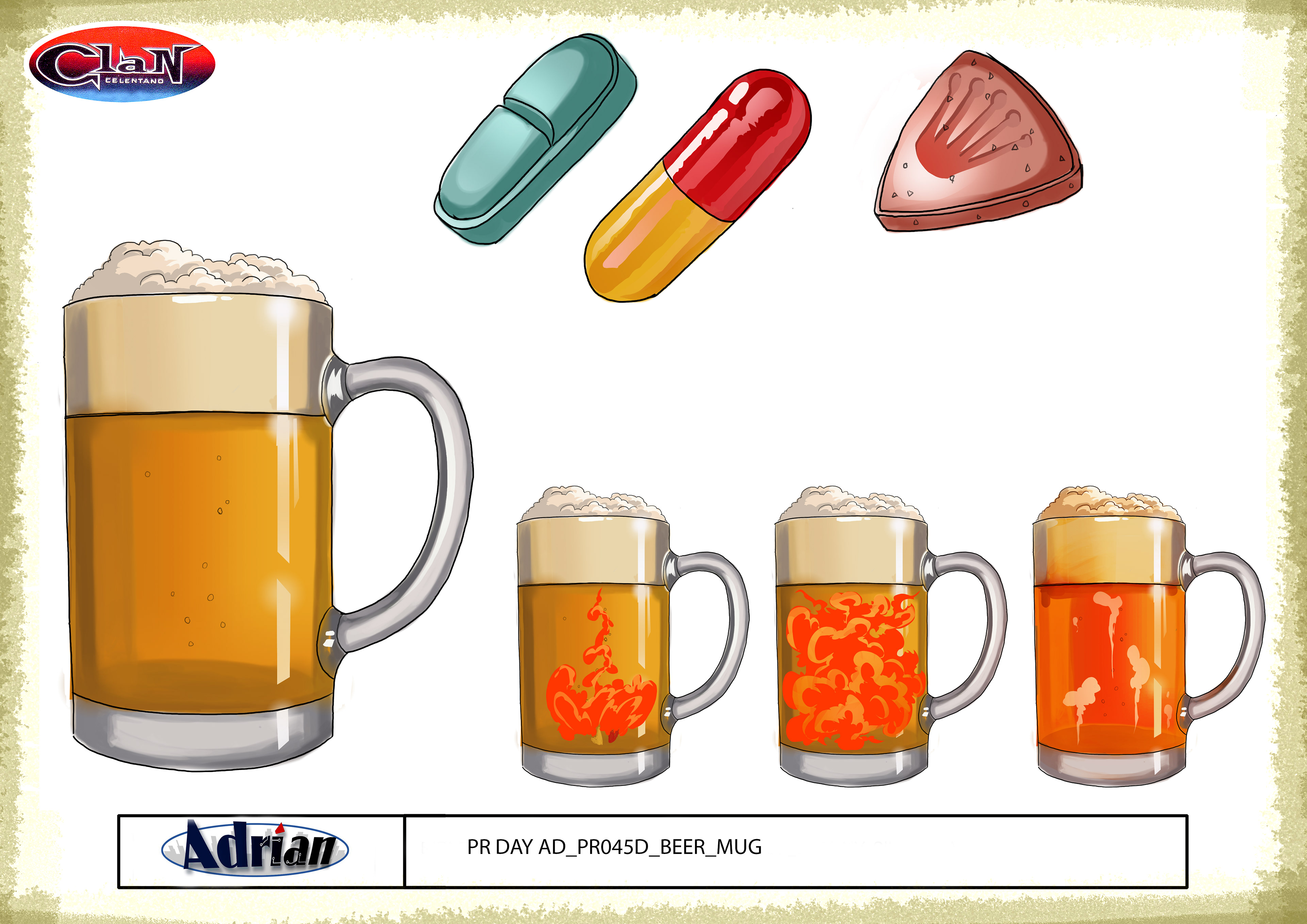 Beer plus Pills