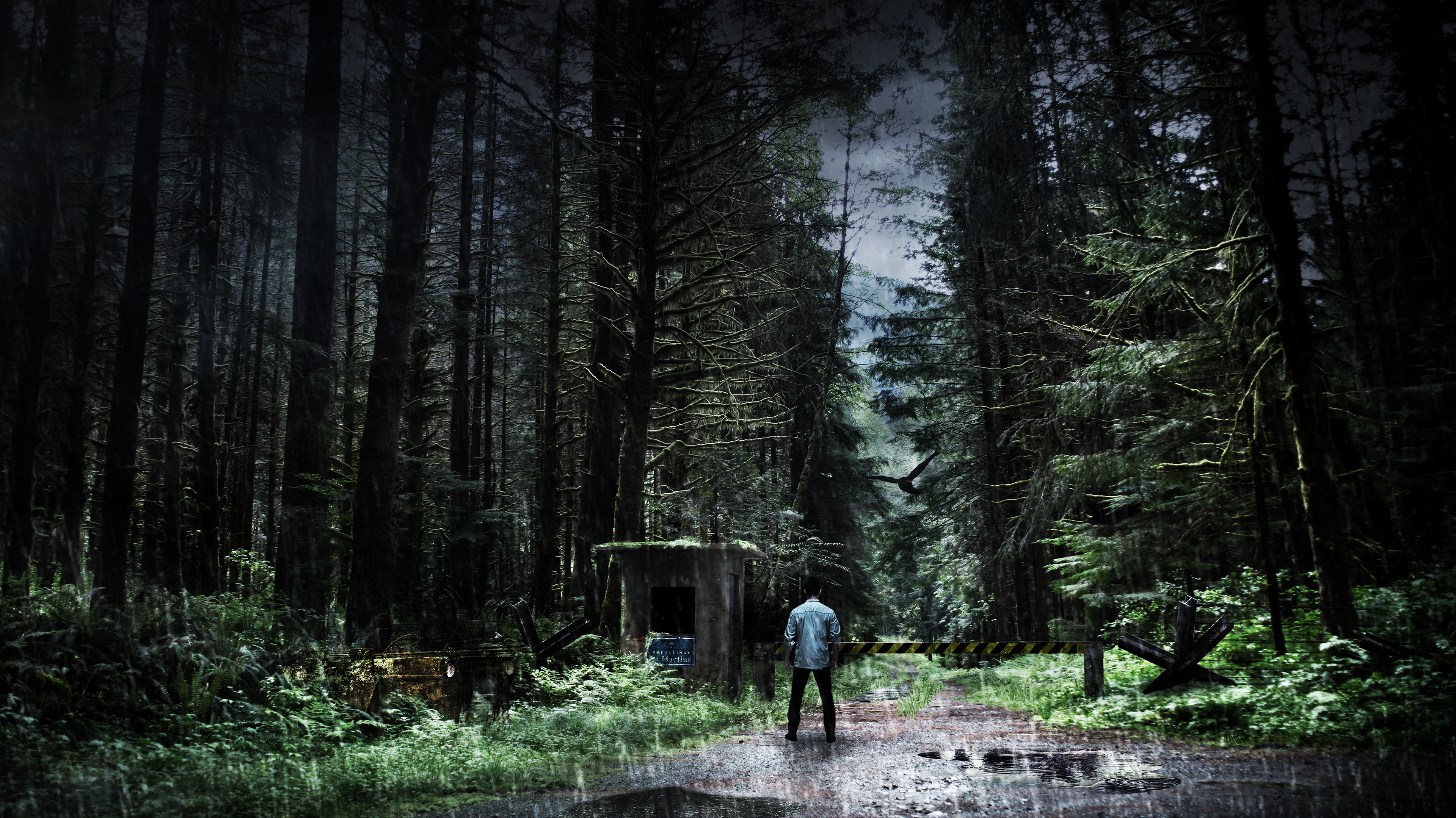 Netflix DEATHNOTE : Exterior Creepy Road Location Augmentation