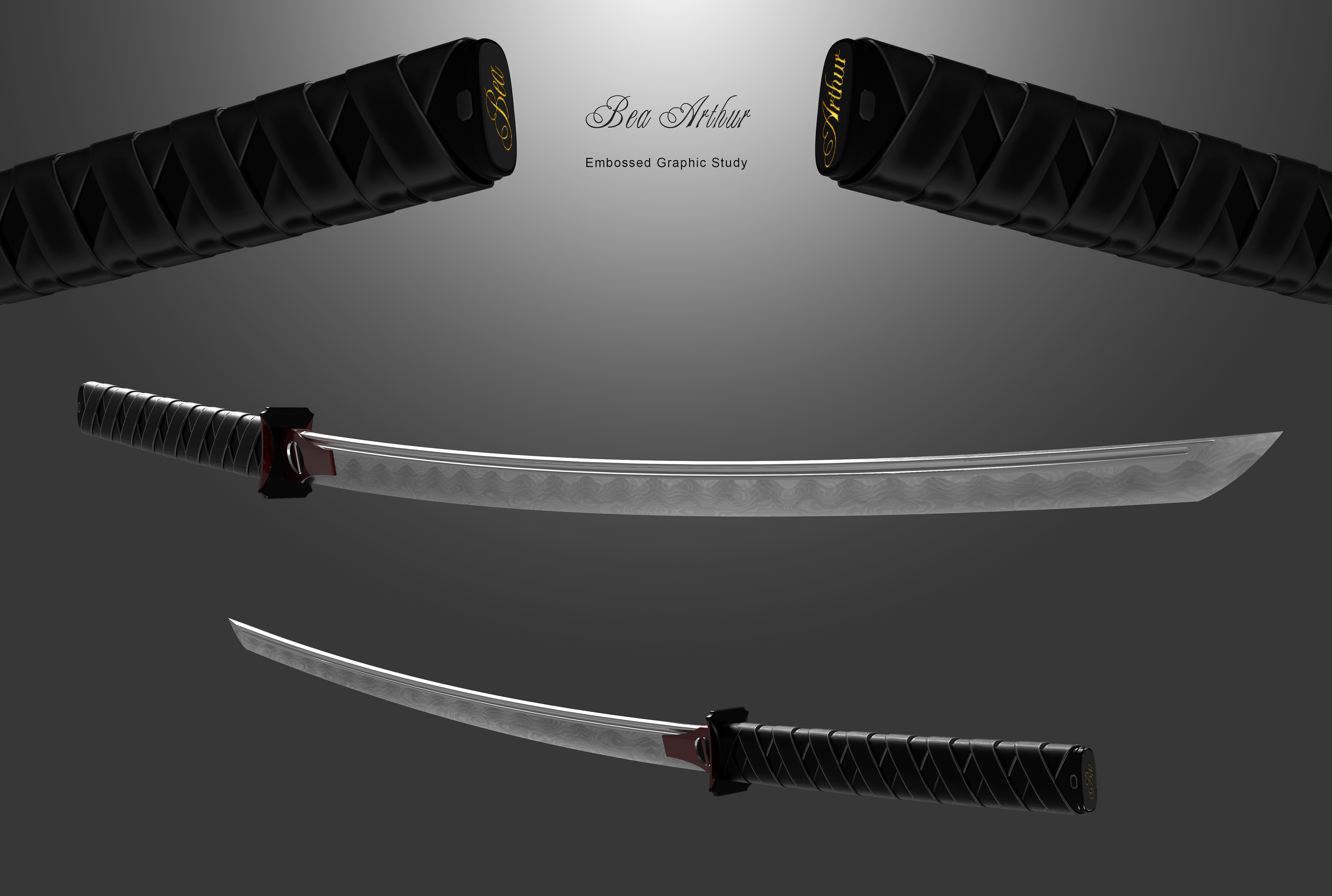 Dead Pool 2 - Wade's Katanas