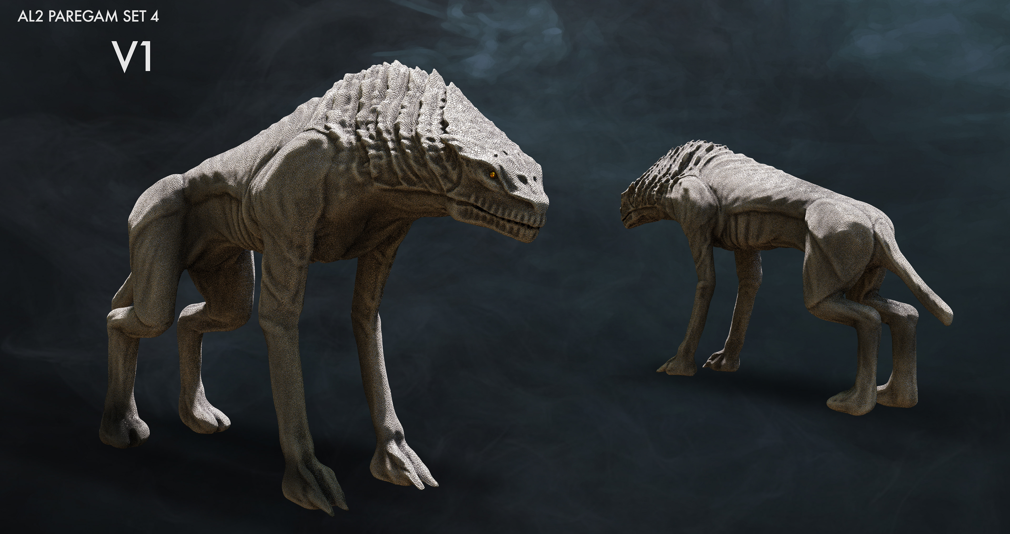 Another Life Season Two : Creature Texture Study