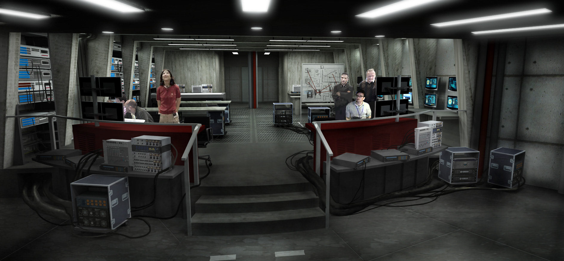 REWIND : Particle Accelerator - Control Room