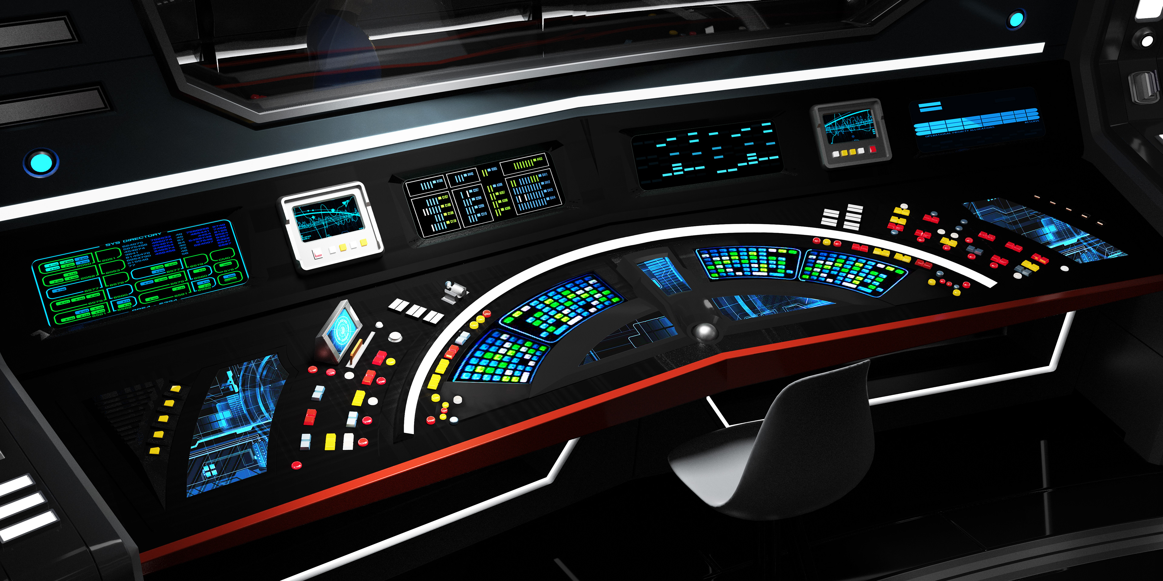 Star Trek Discovery S2 : USS Enterprise Communications Station