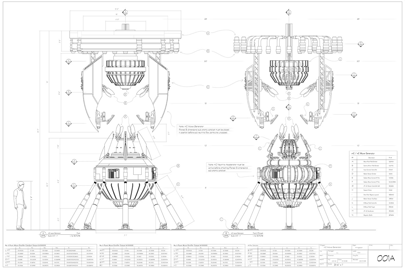 FRINGE : Doomsday Machine Schematic