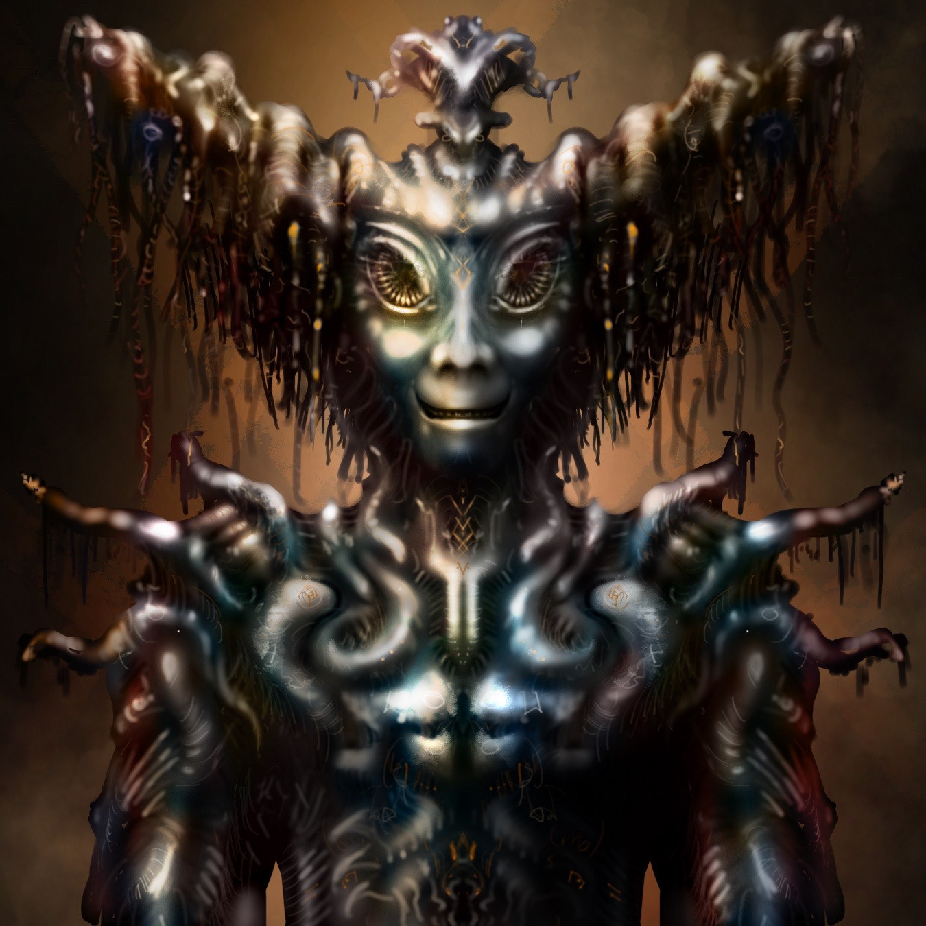 Stream of Consciousness #4 - from iPAD Procreate