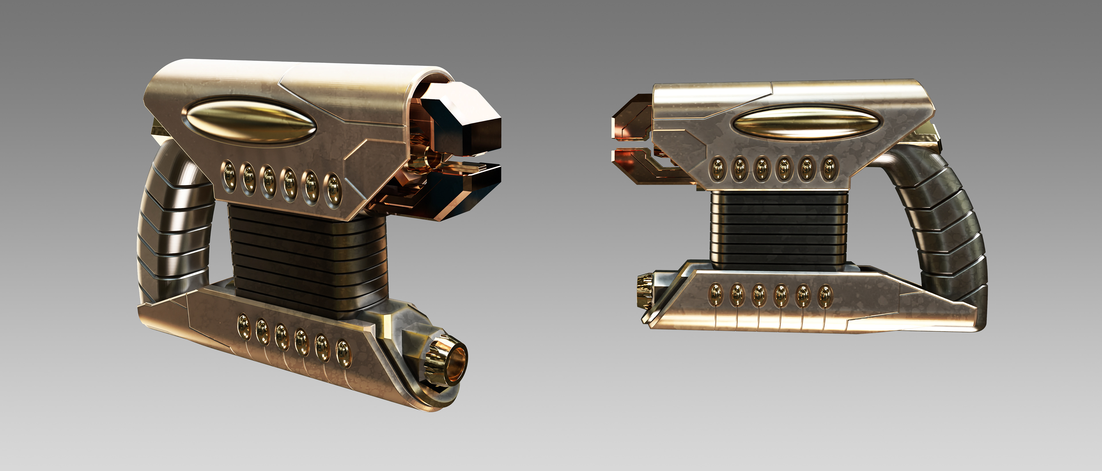 Star Trek Discovery : Tellarite Blaster Concept