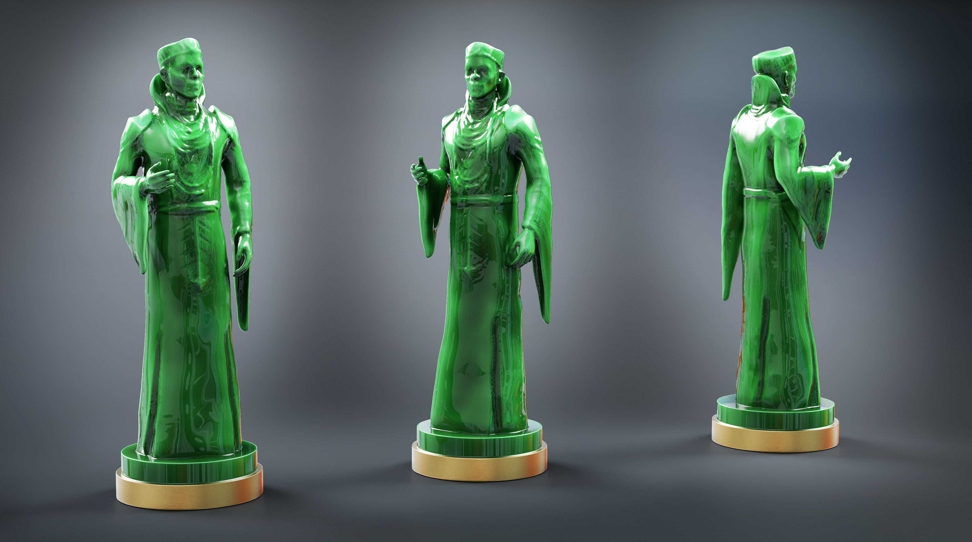 SNW - King Figurine Concept for Tabletop War Map