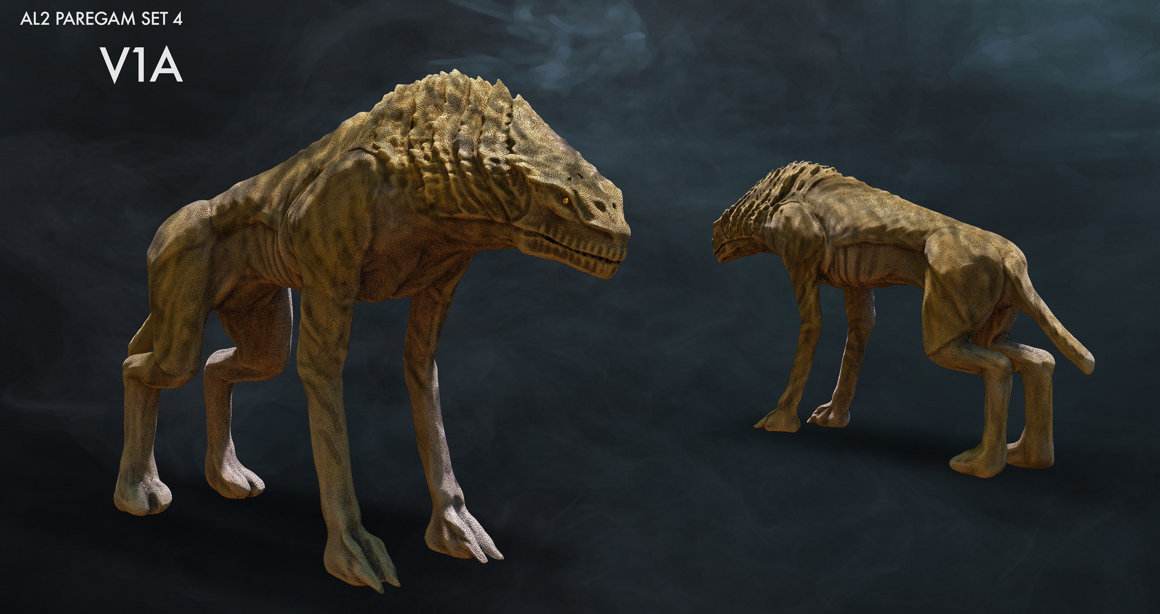 Another Life Season Two : Creature Texture Study