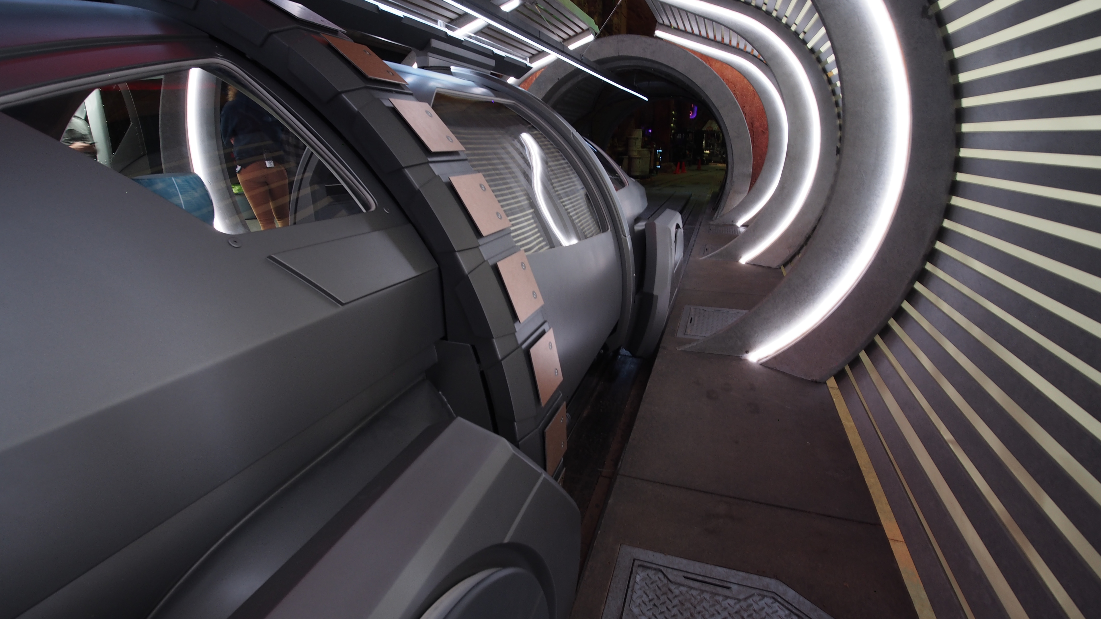 Built Limo Pod in Transit Tube