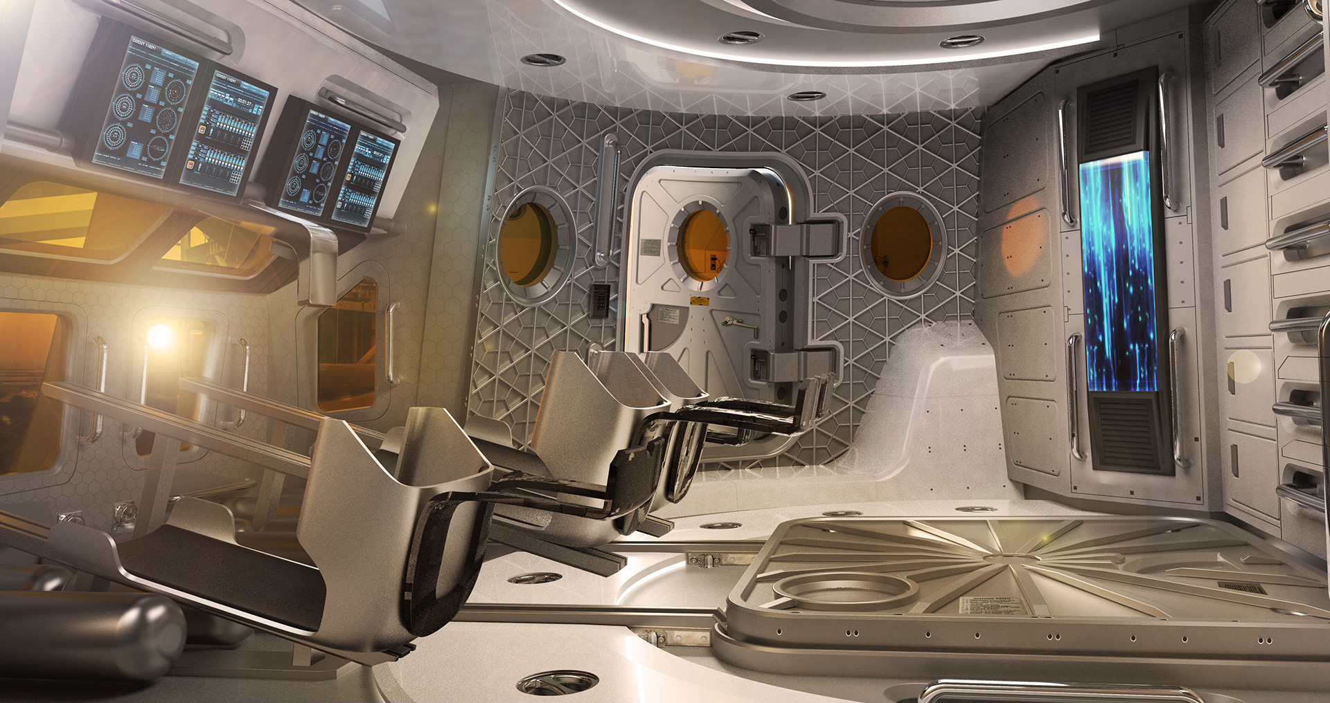 The Astronauts : Flight Deck Concept