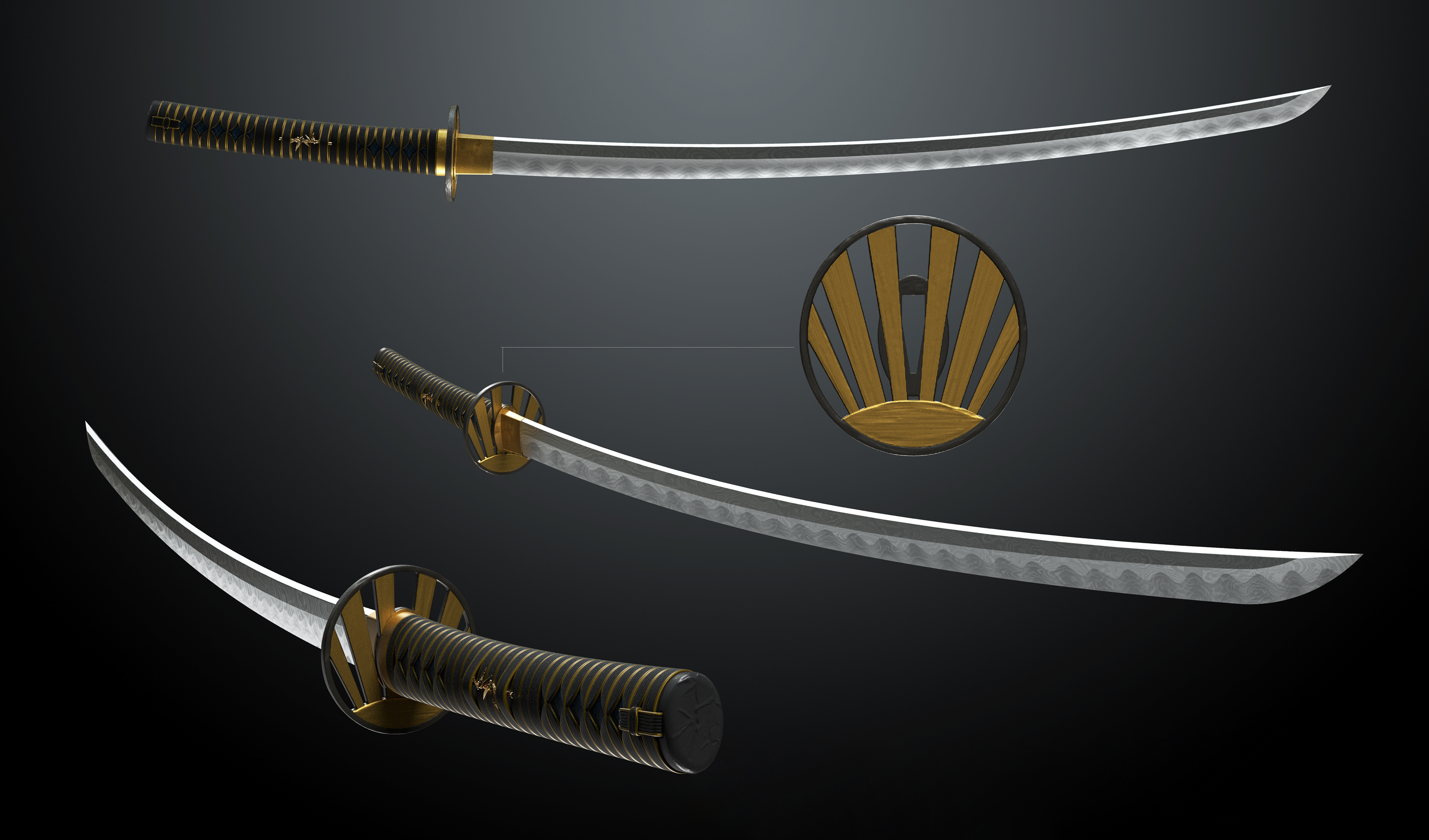 G.I. Joe Snake Eyes : Morning Light Sword