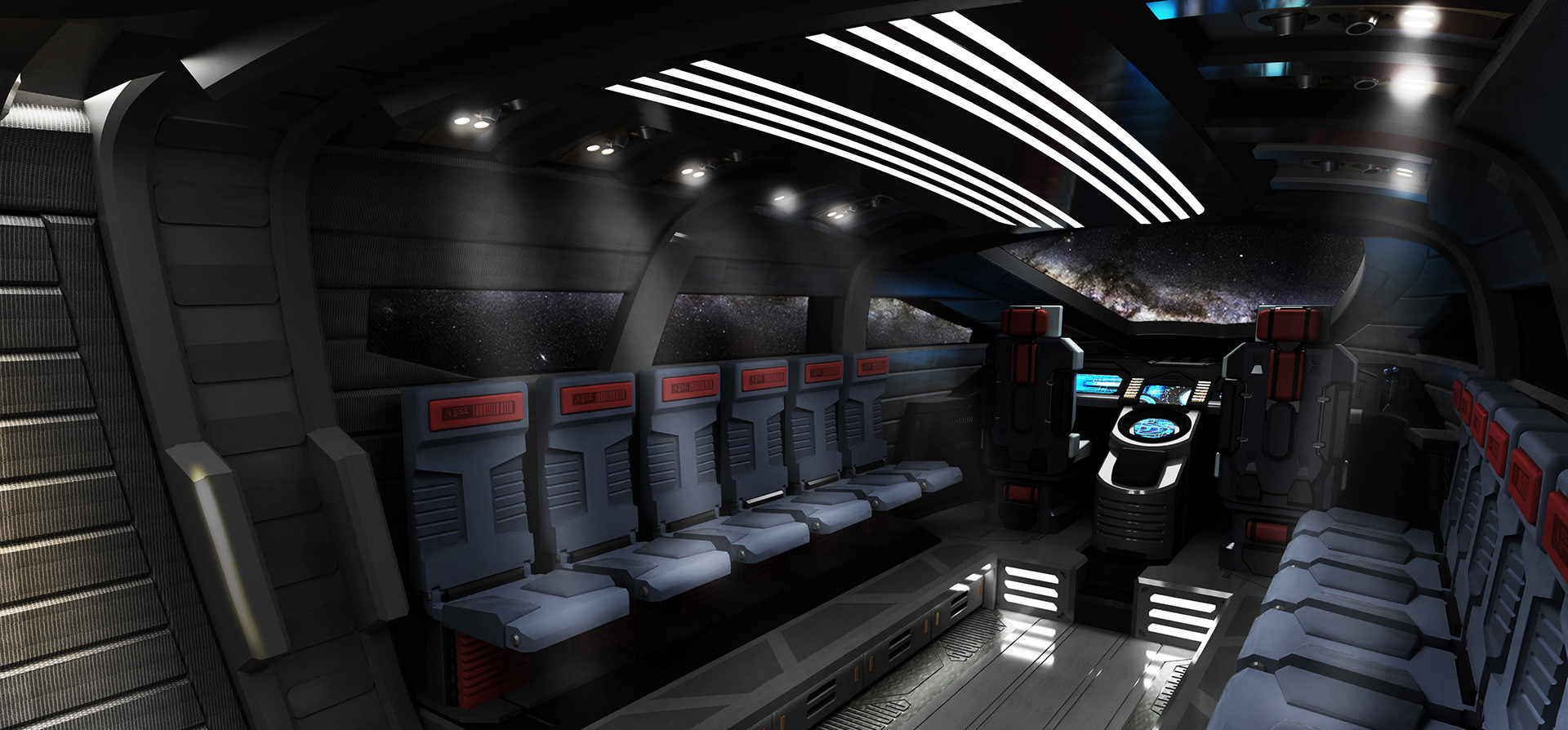 Star Trek Discovery : Interior Shuttle Craft