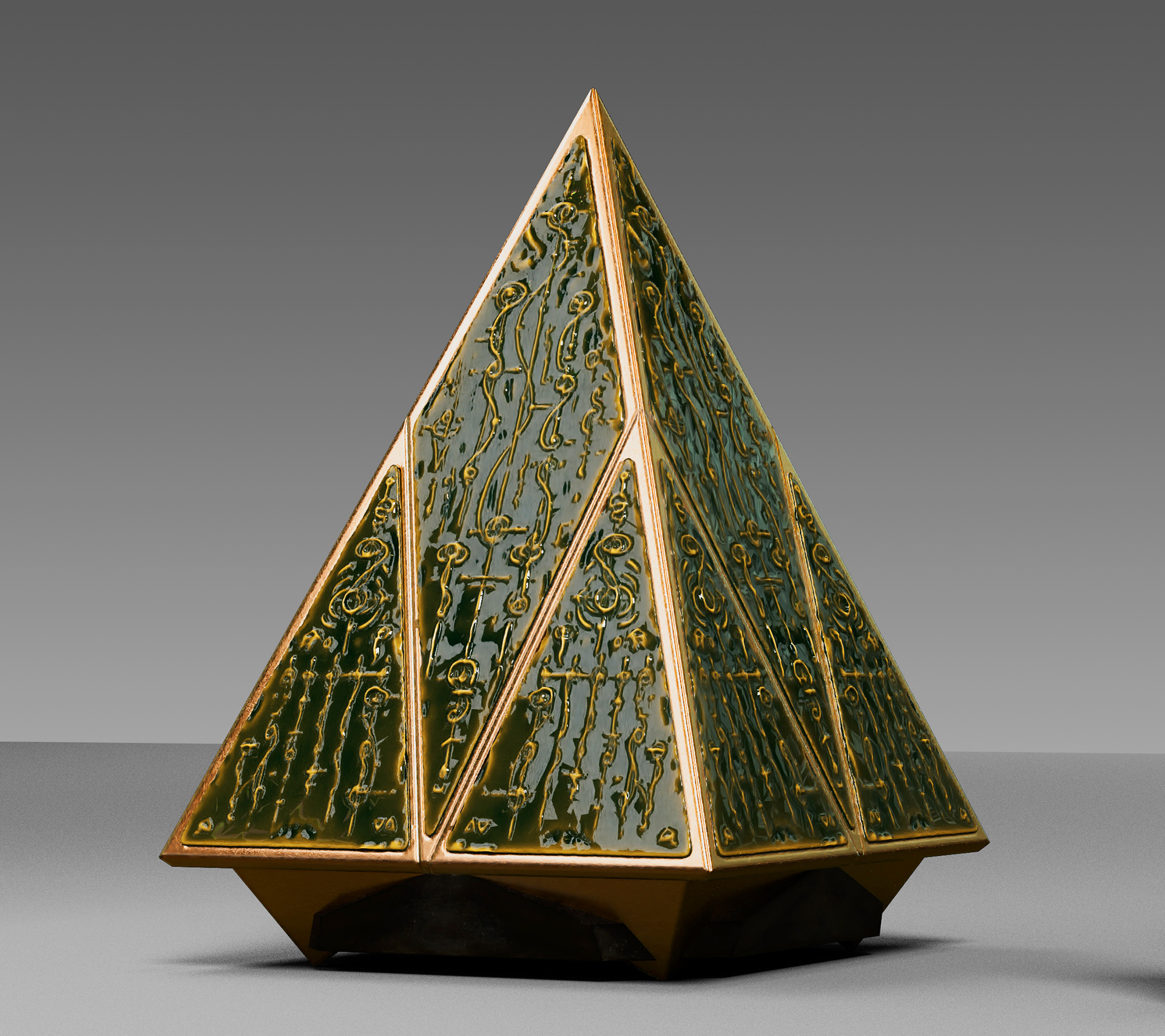 Star Trek : Strange New Worlds - Vulcan Gift Box - 2022 Concept Arts Association Awards Prop Category Finalist