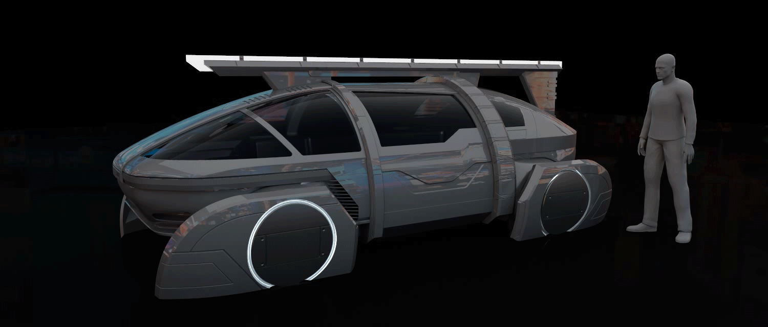 Alterd Carbon Season 2 : PIL Limosine Tube Car Door Demostration