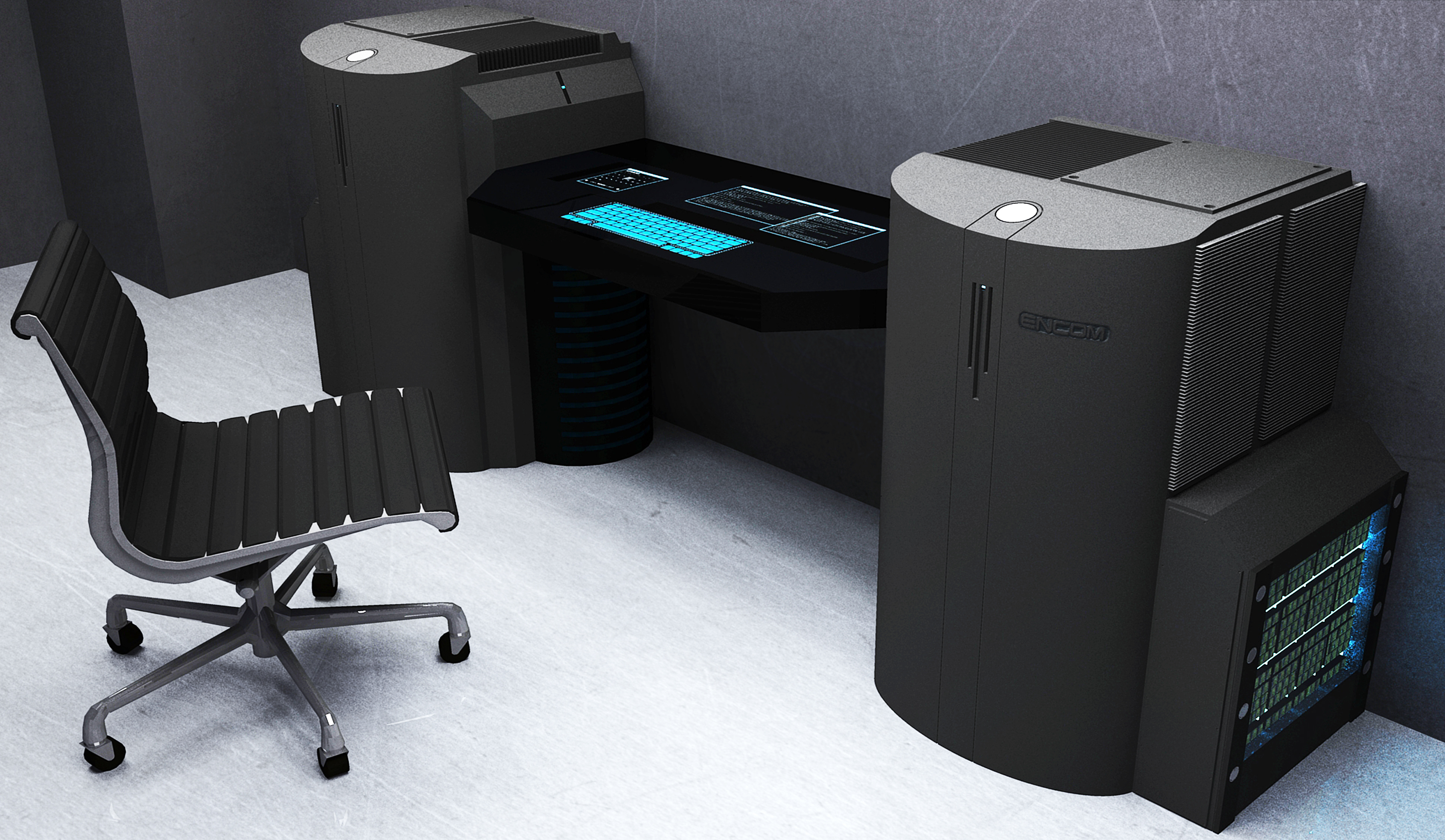 TRON LEGACY:Final Mini Super Computer Concept