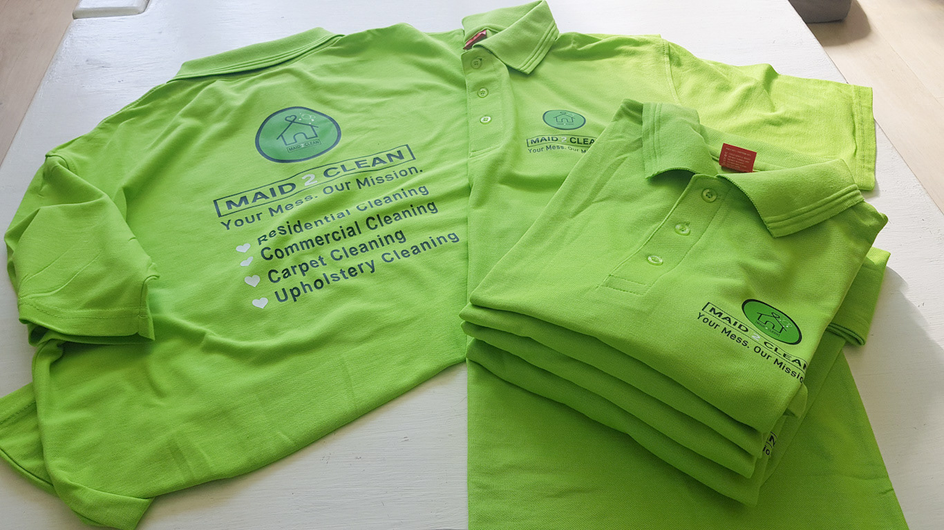 Polycotton Golfers Branding