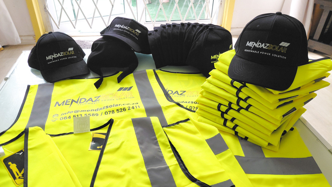 Reflective Vests & Cap Branding