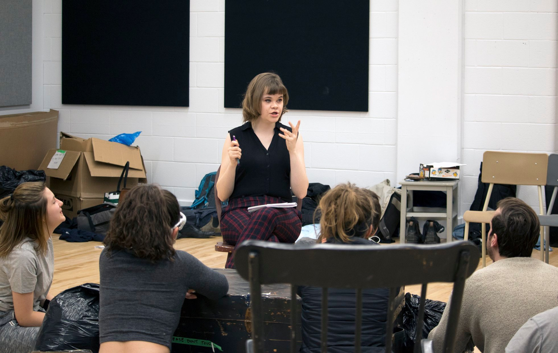Rehearsals at NTS