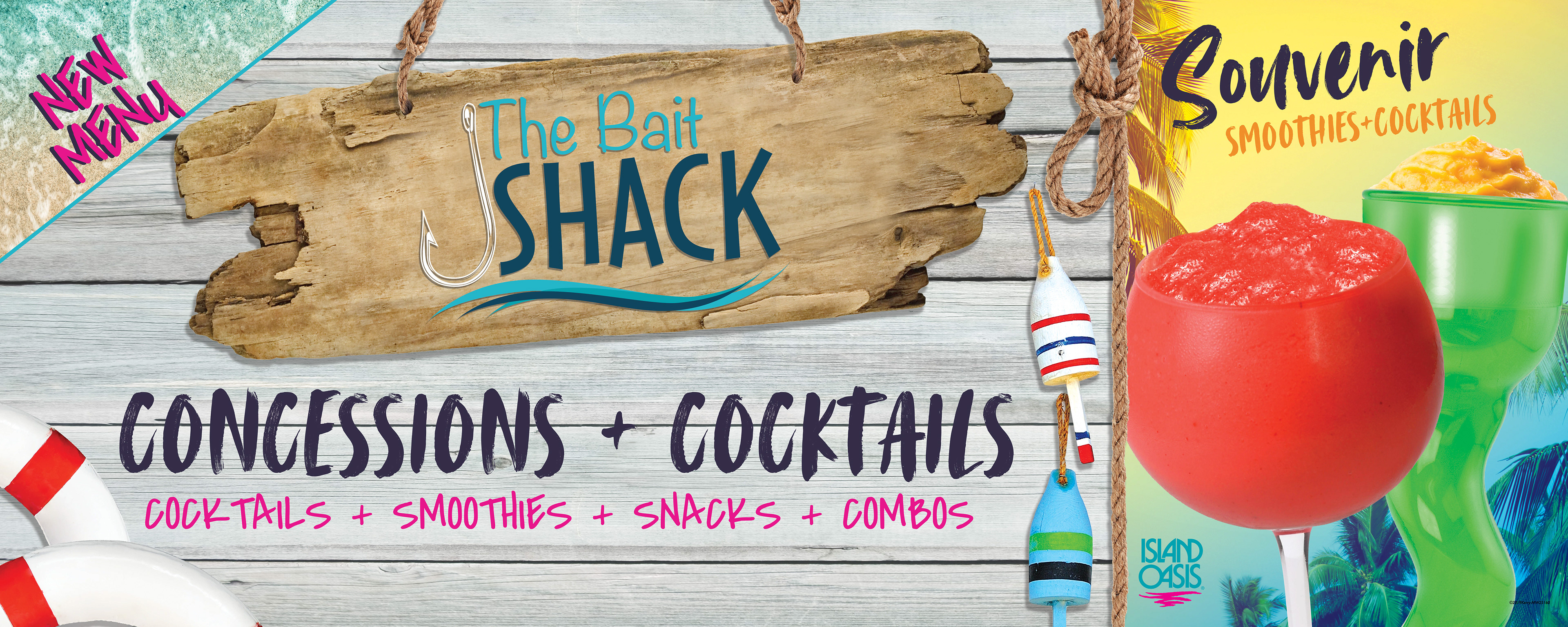 Bait Shack Concession Banner