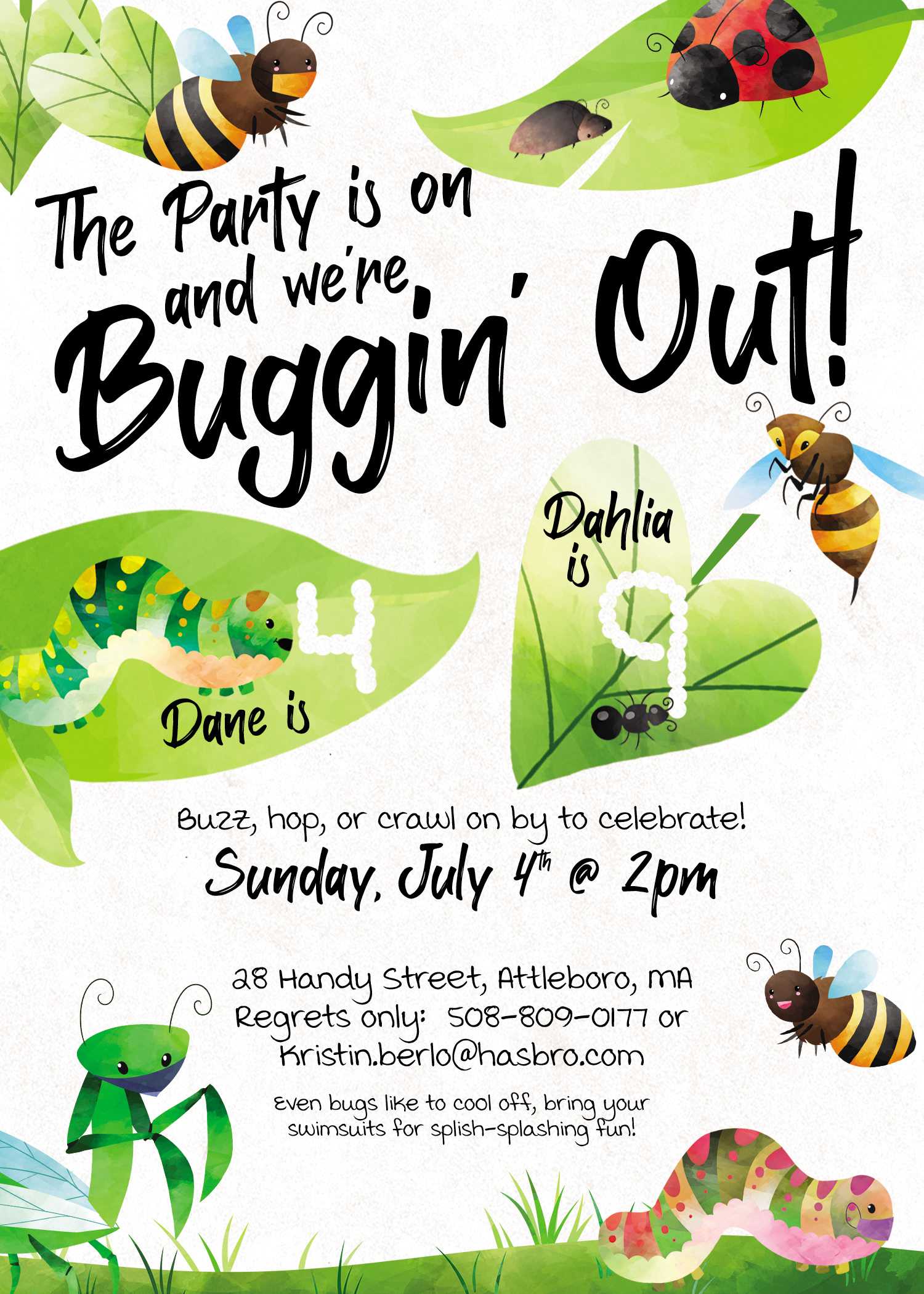 Big Out Invitation