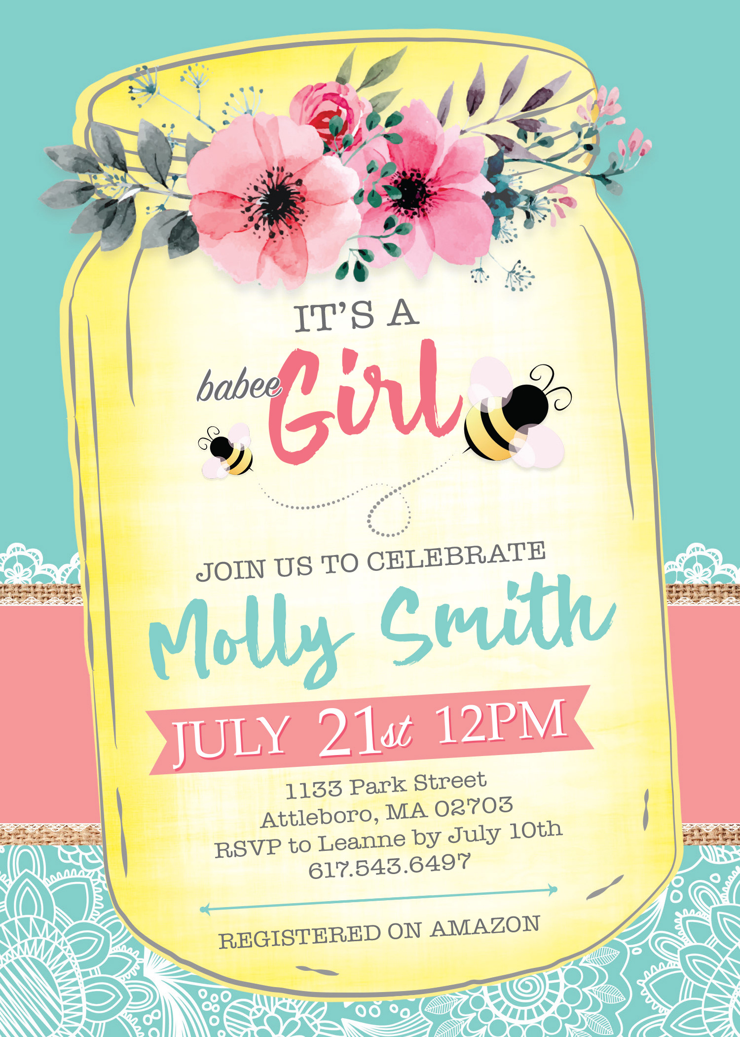 Babee Shower Invitation