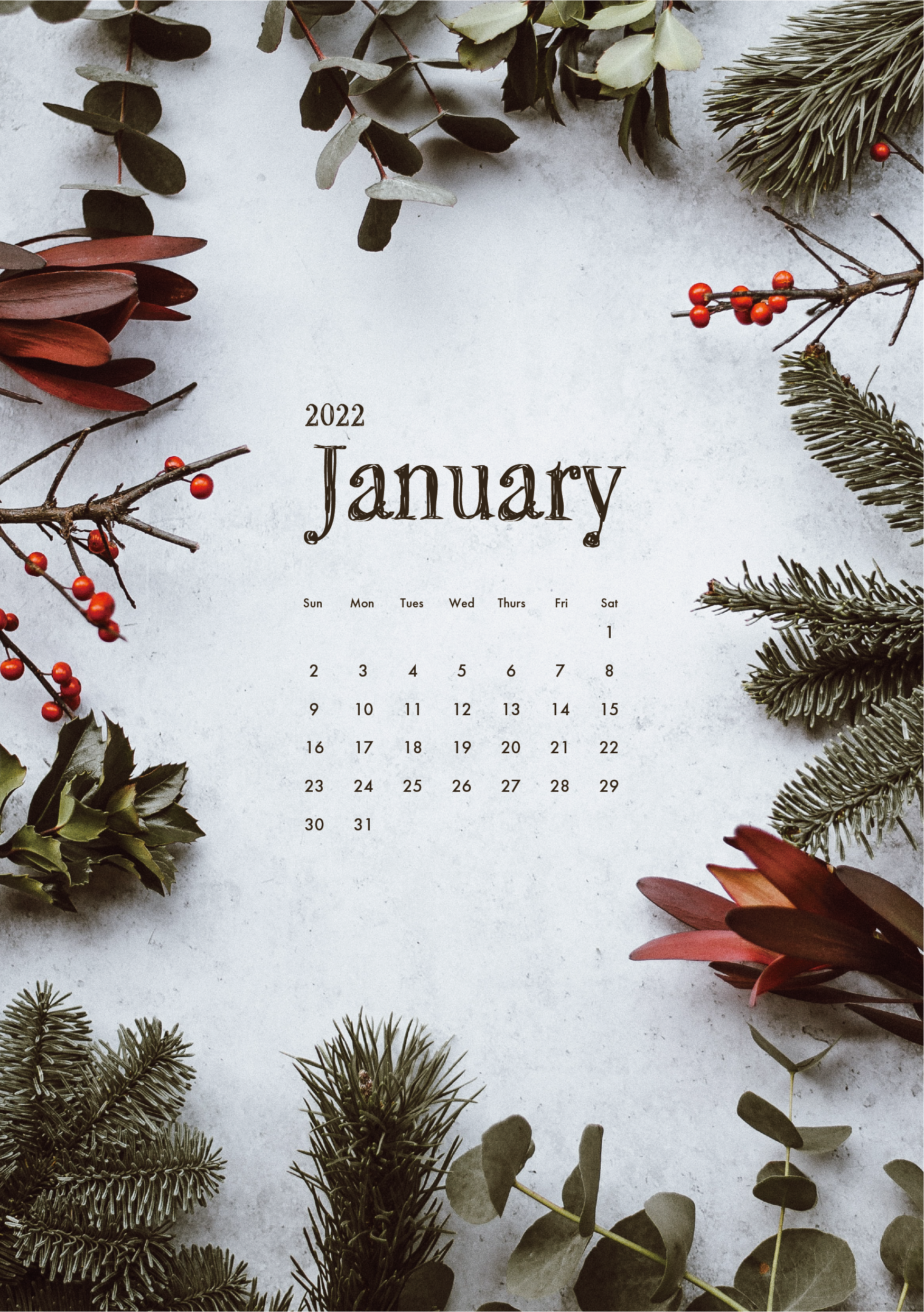 Calendar design