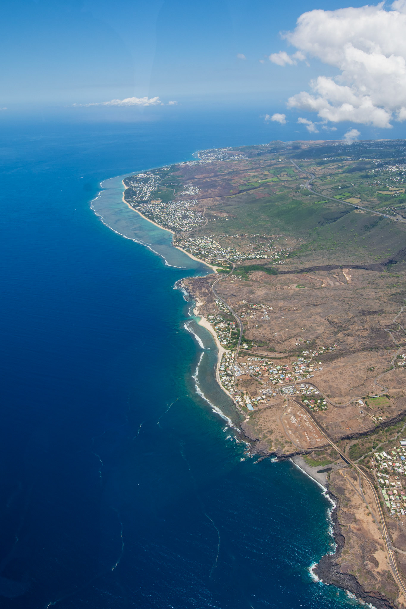 Coastline of Reunion 