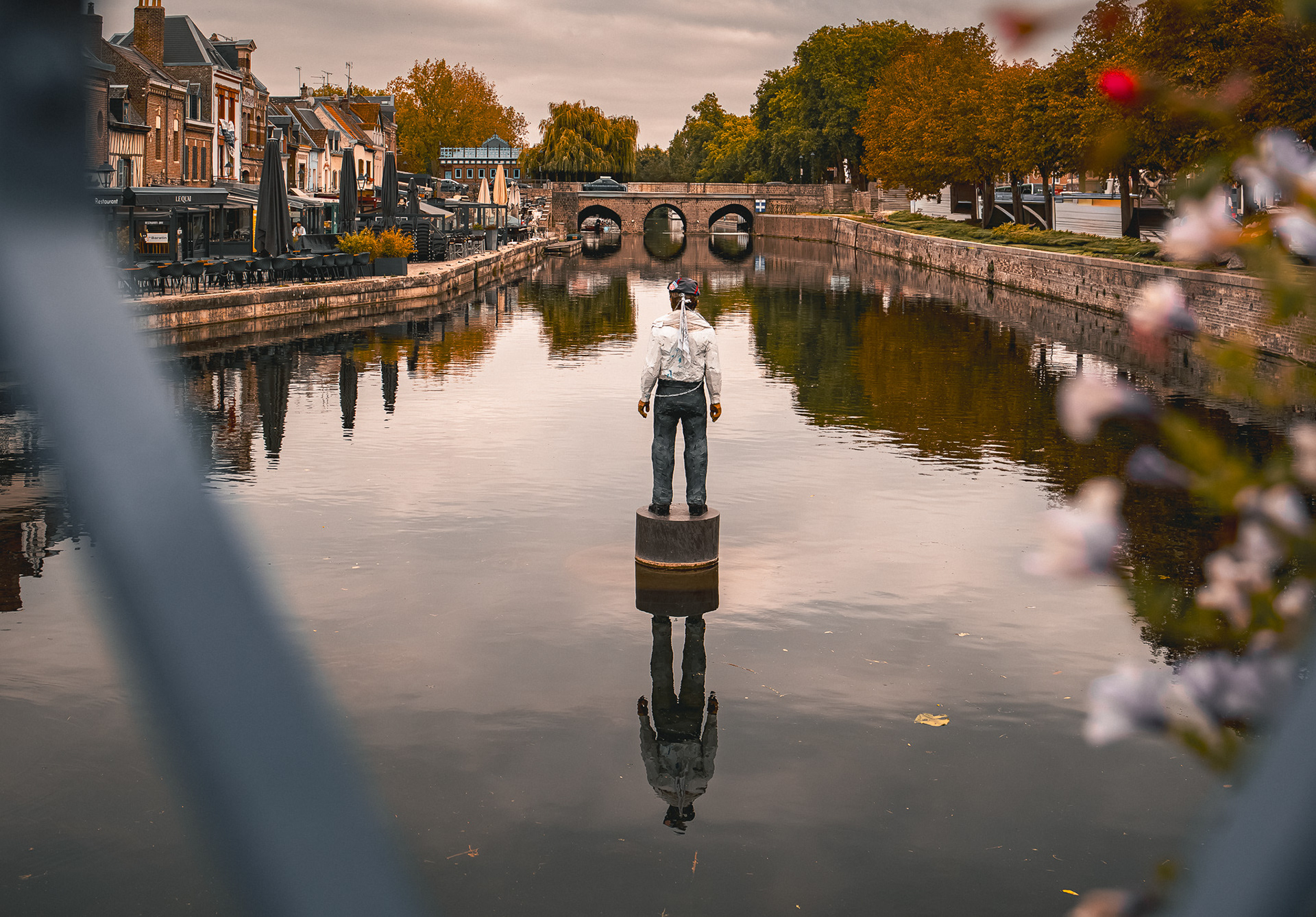 L'homme à la bouée Amiens St Leu