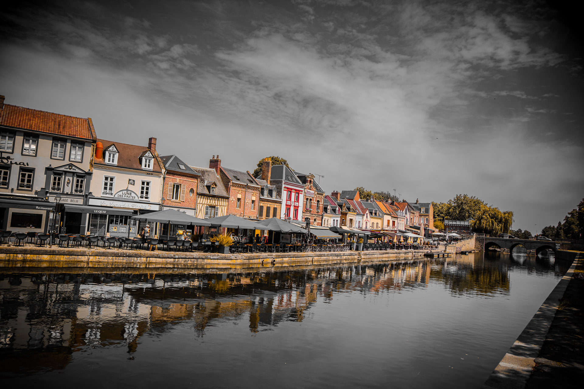 Le quai Belu - Amiens