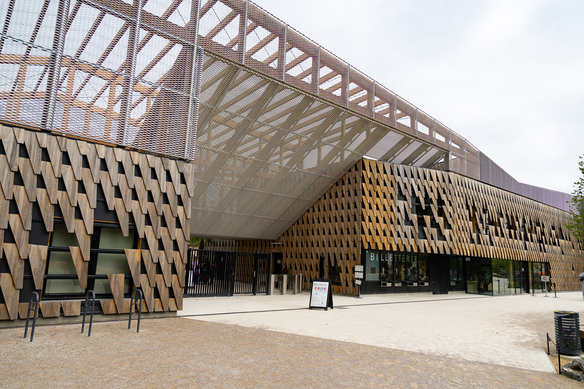 Entrée du zoo - Amiens