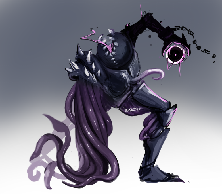 Risk of Rain 2 Void Fiend Fan Skin