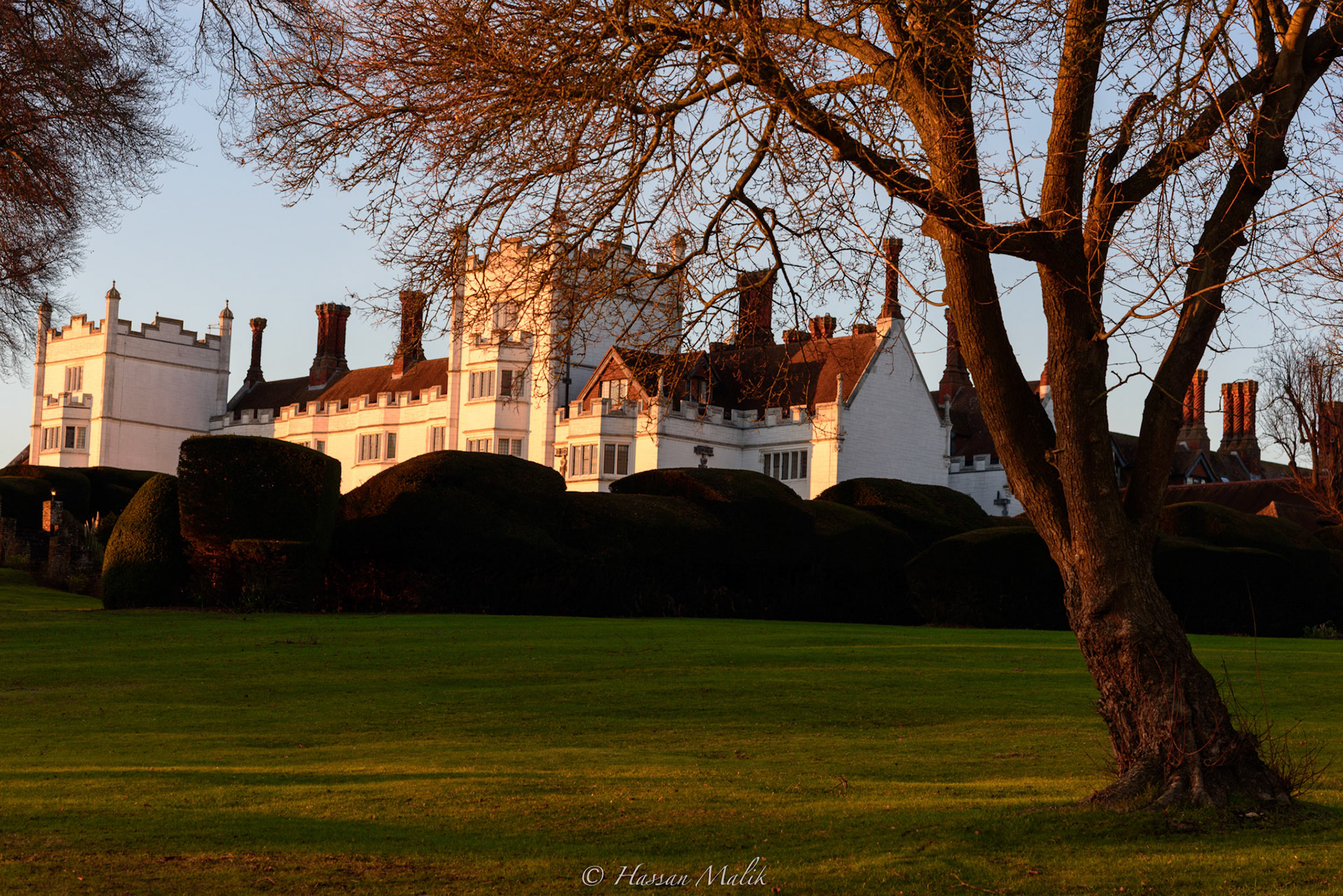 an English countryside hotel.
