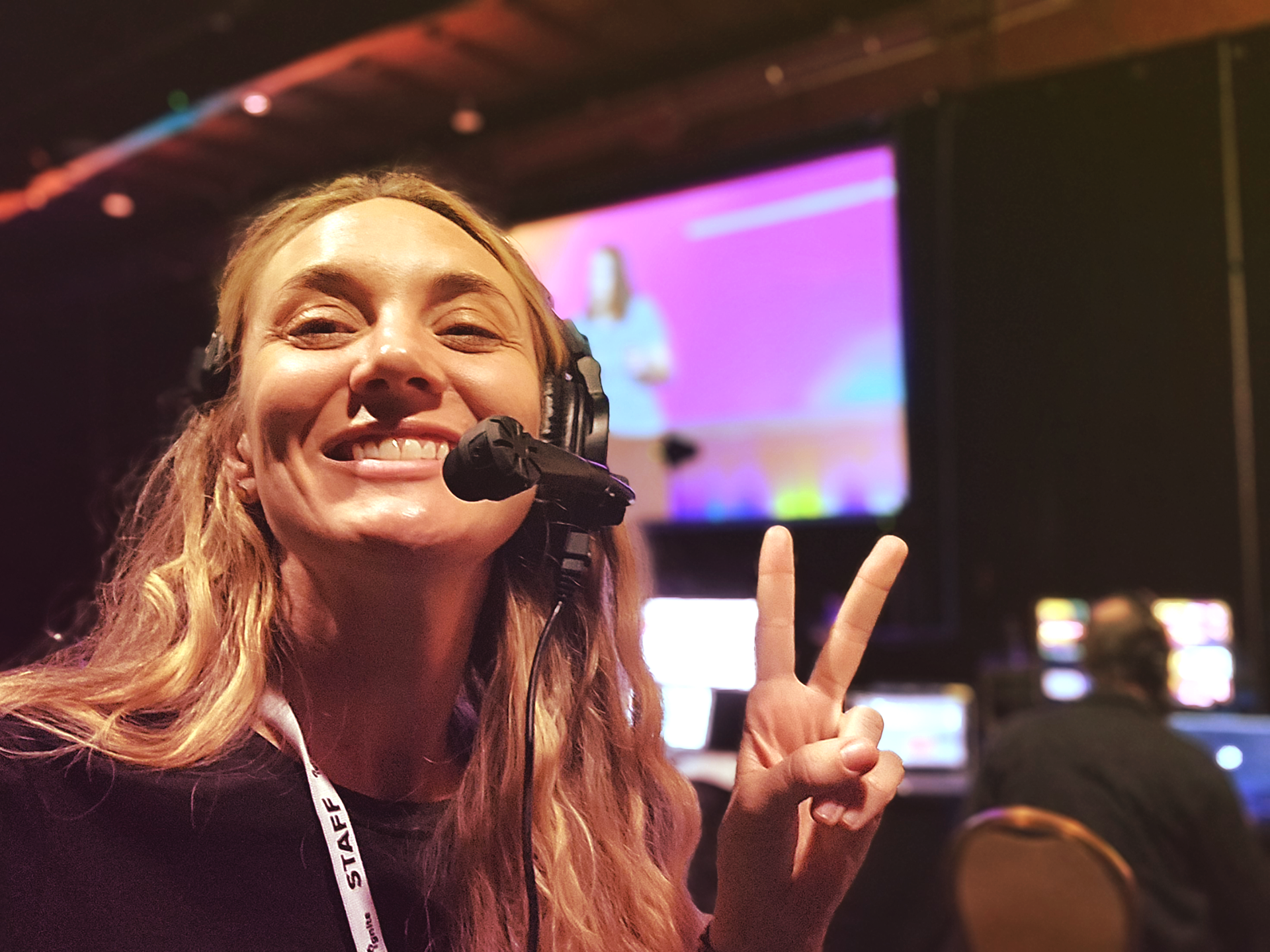 Backstage with Yours Truly