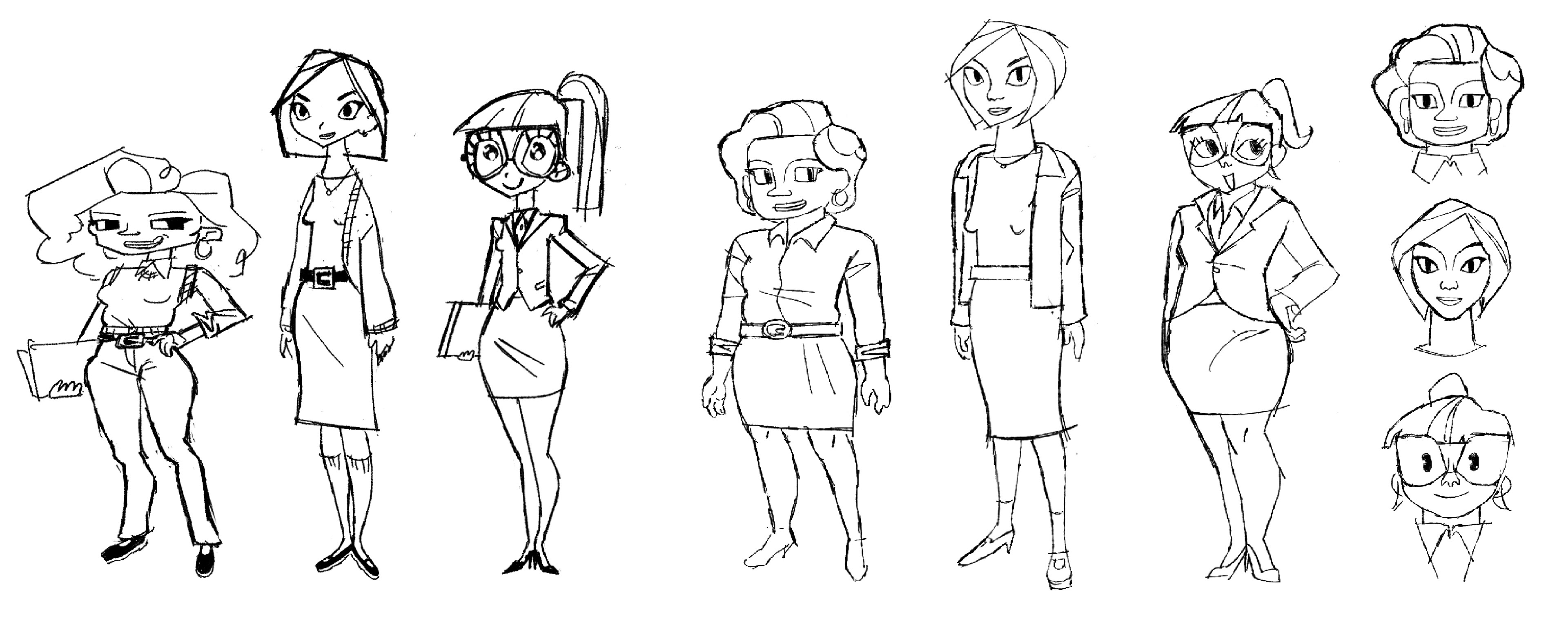 Designs & style exploration for Cucumber Salad dir. William Shen