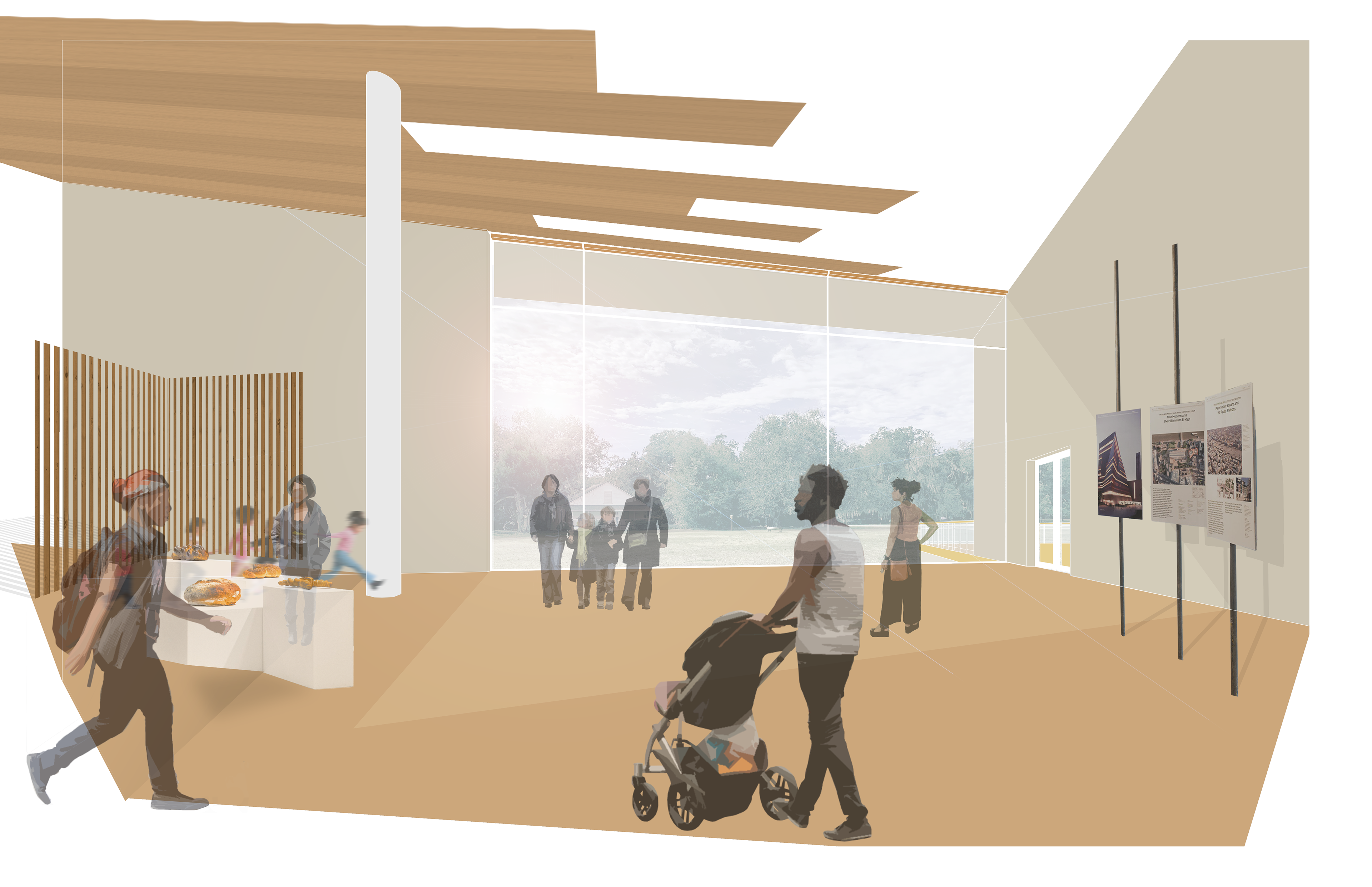 Sloped Gallery