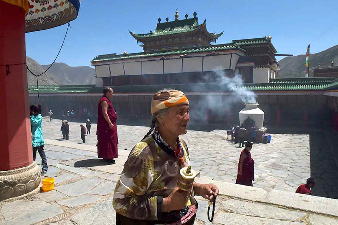 Labrang Monastery, Xiahe County, Tibetan Gansu - 2018