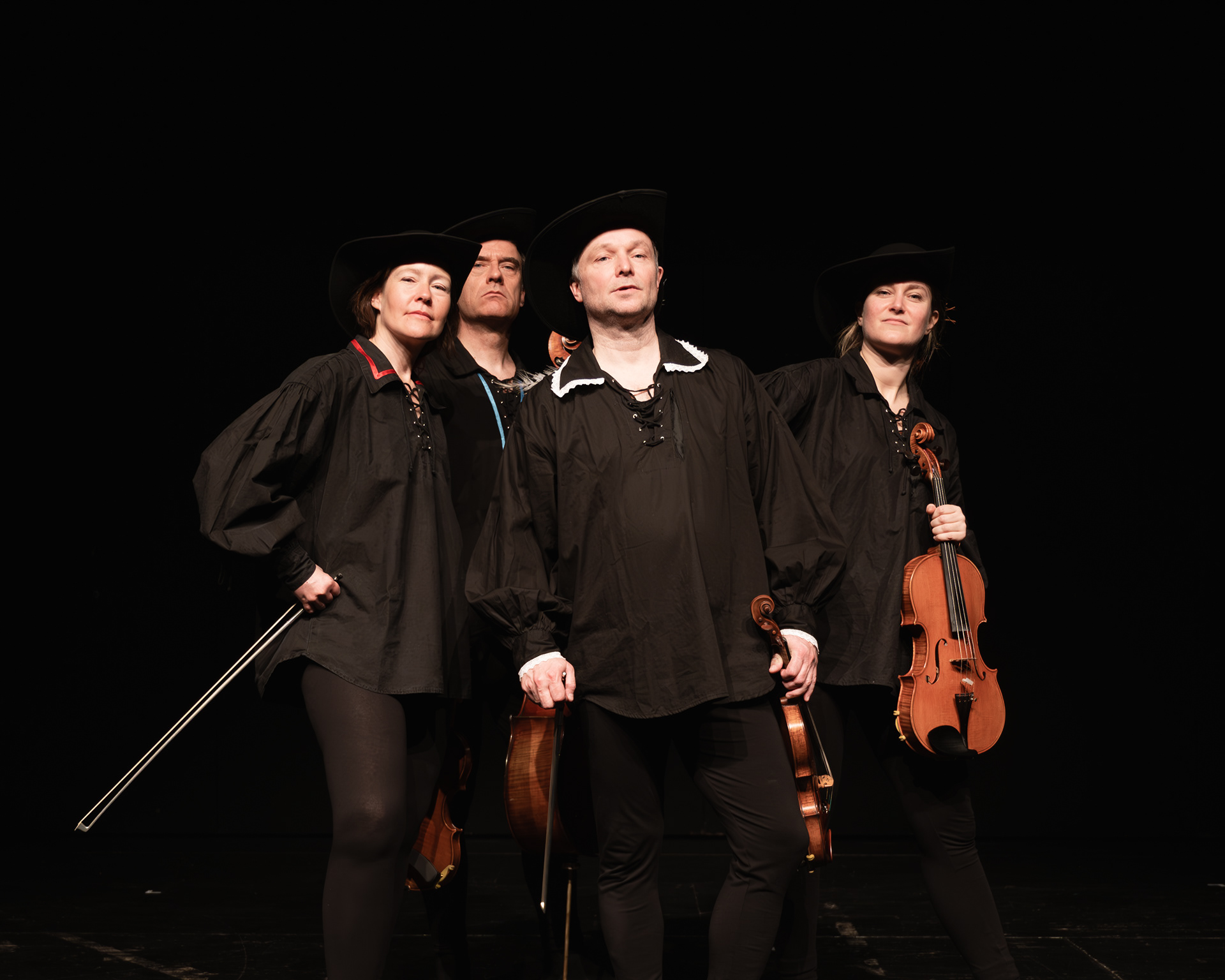 Diogenes Quartett in "D'Artagnan und die drei Musketiere"