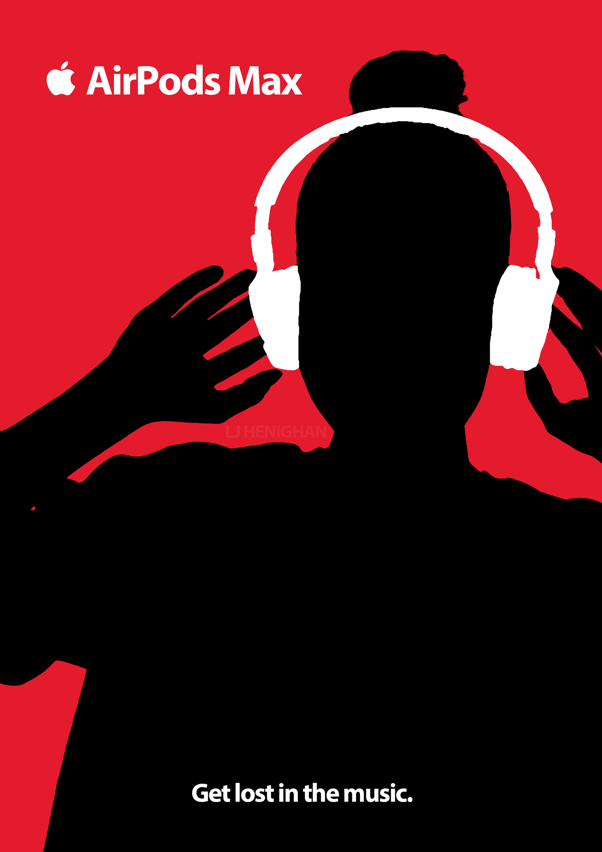 "AirPods Max Classic Print Ad" (July 2023)